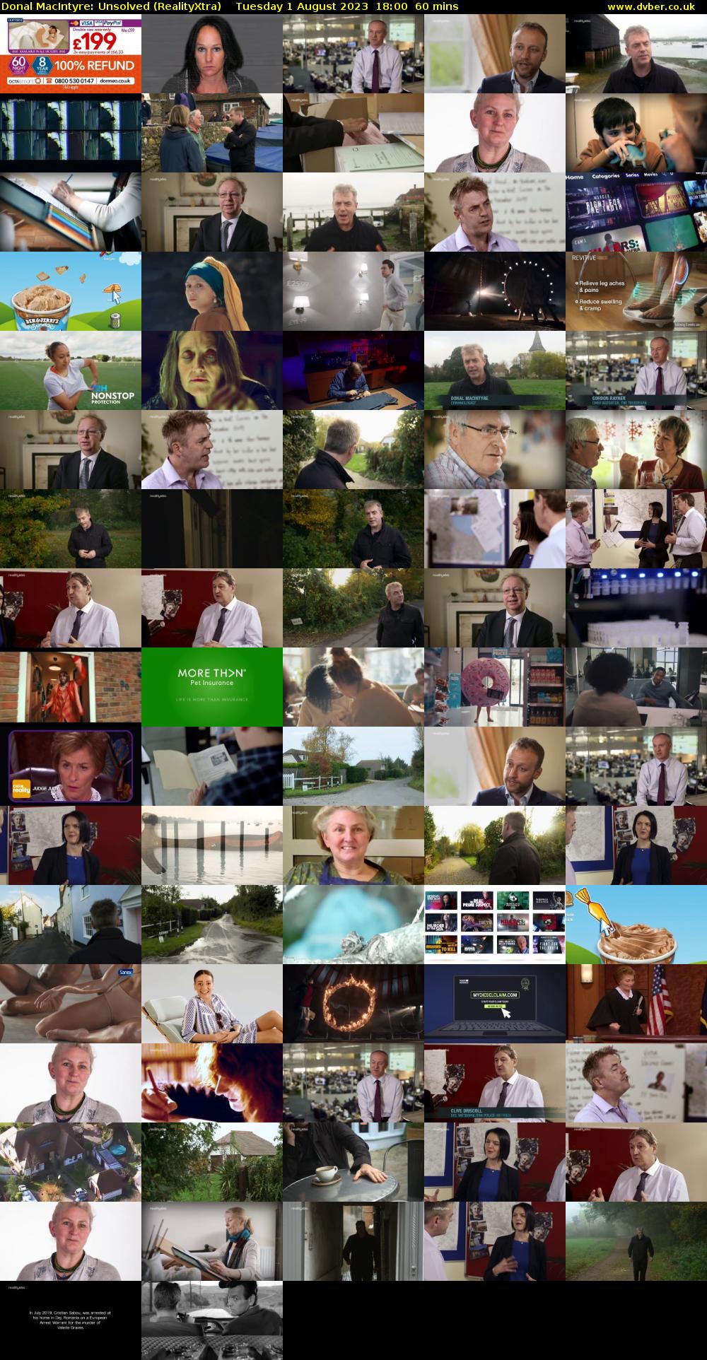 Donal MacIntyre: Unsolved (RealityXtra) Tuesday 1 August 2023 18:00 - 19:00