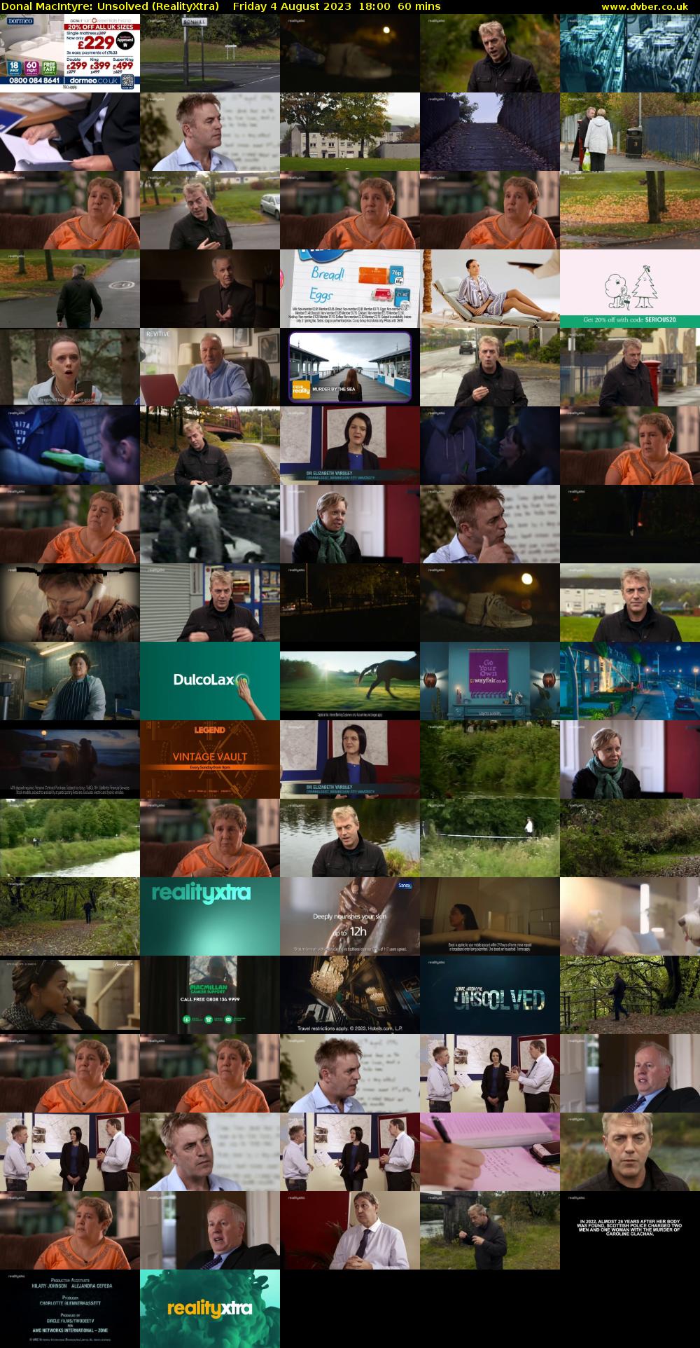 Donal MacIntyre: Unsolved (RealityXtra) Friday 4 August 2023 18:00 - 19:00