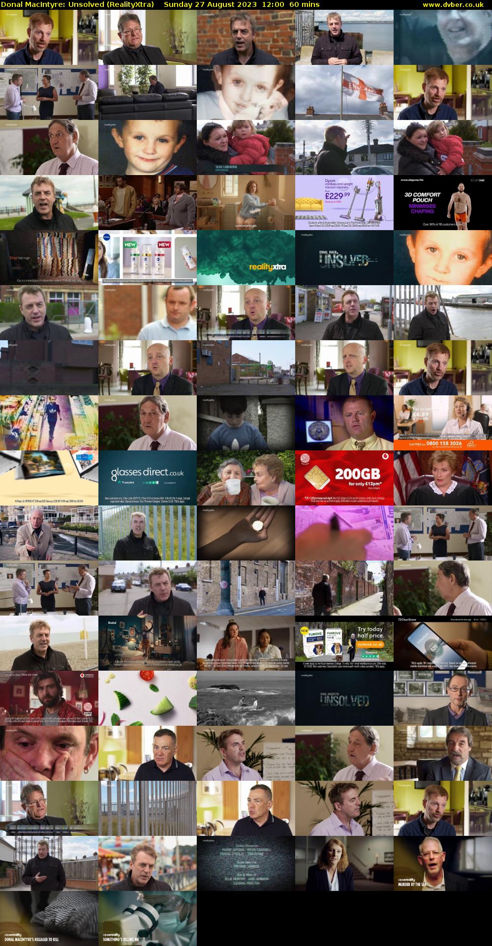 Donal MacIntyre: Unsolved (RealityXtra) Sunday 27 August 2023 12:00 - 13:00