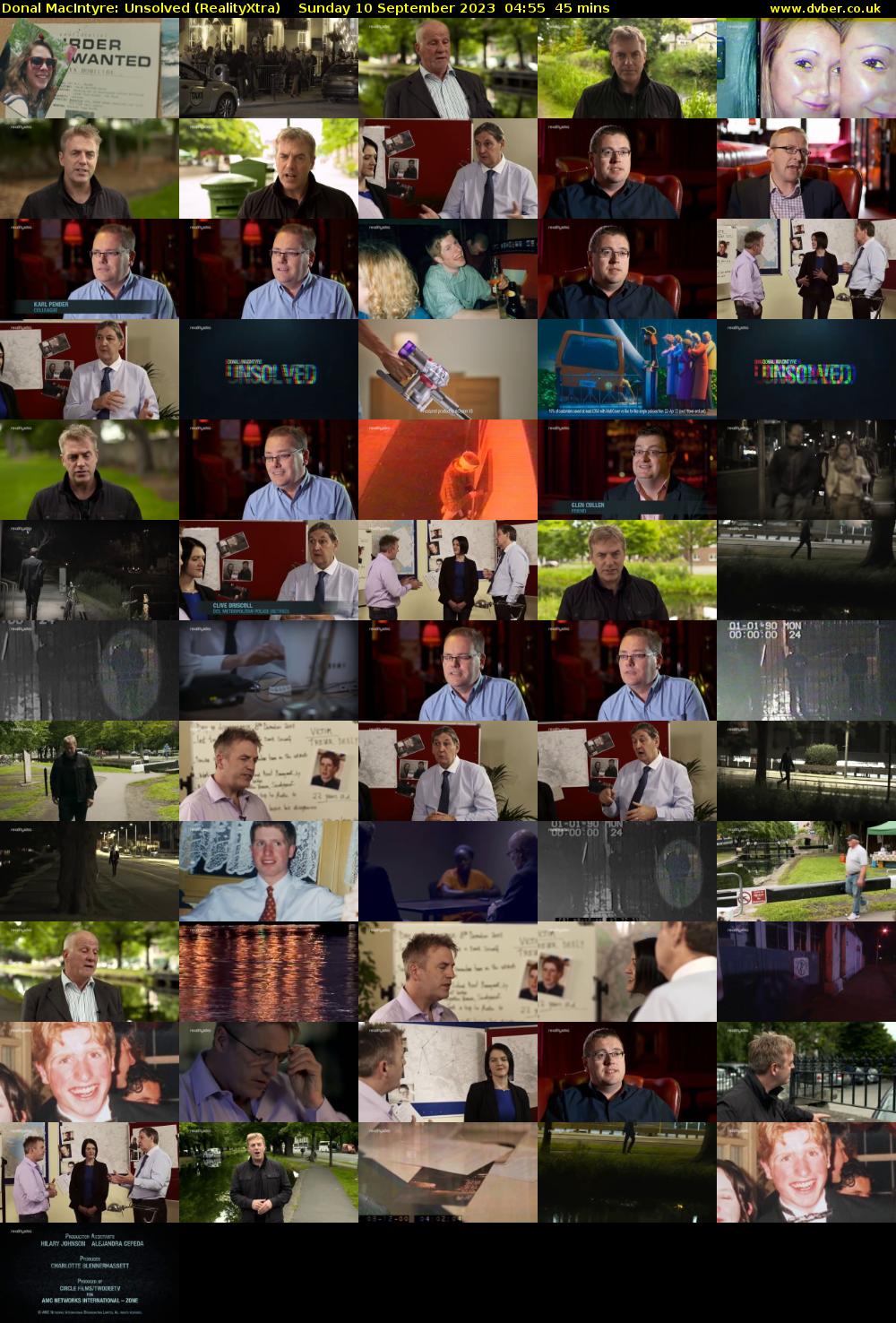 Donal MacIntyre: Unsolved (RealityXtra) Sunday 10 September 2023 04:55 - 05:40