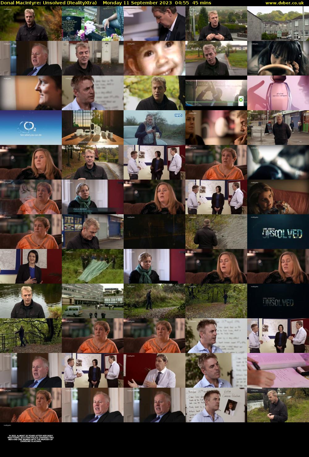 Donal MacIntyre: Unsolved (RealityXtra) Monday 11 September 2023 04:55 - 05:40