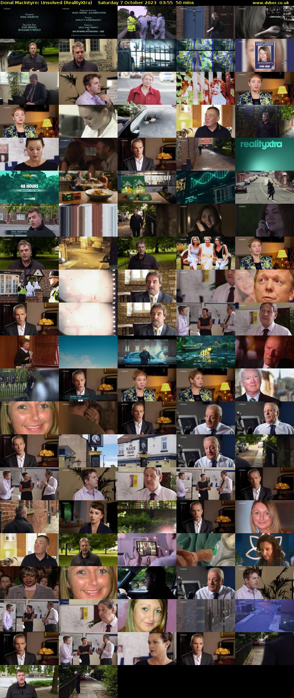 Donal MacIntyre: Unsolved (RealityXtra) Saturday 7 October 2023 03:55 - 04:45