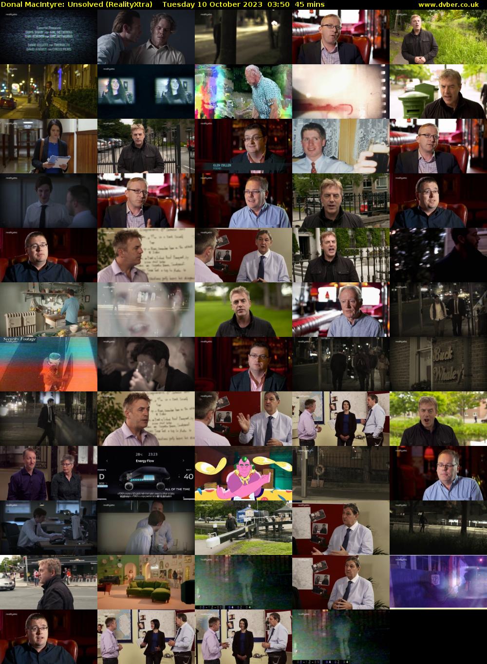 Donal MacIntyre: Unsolved (RealityXtra) Tuesday 10 October 2023 03:50 - 04:35