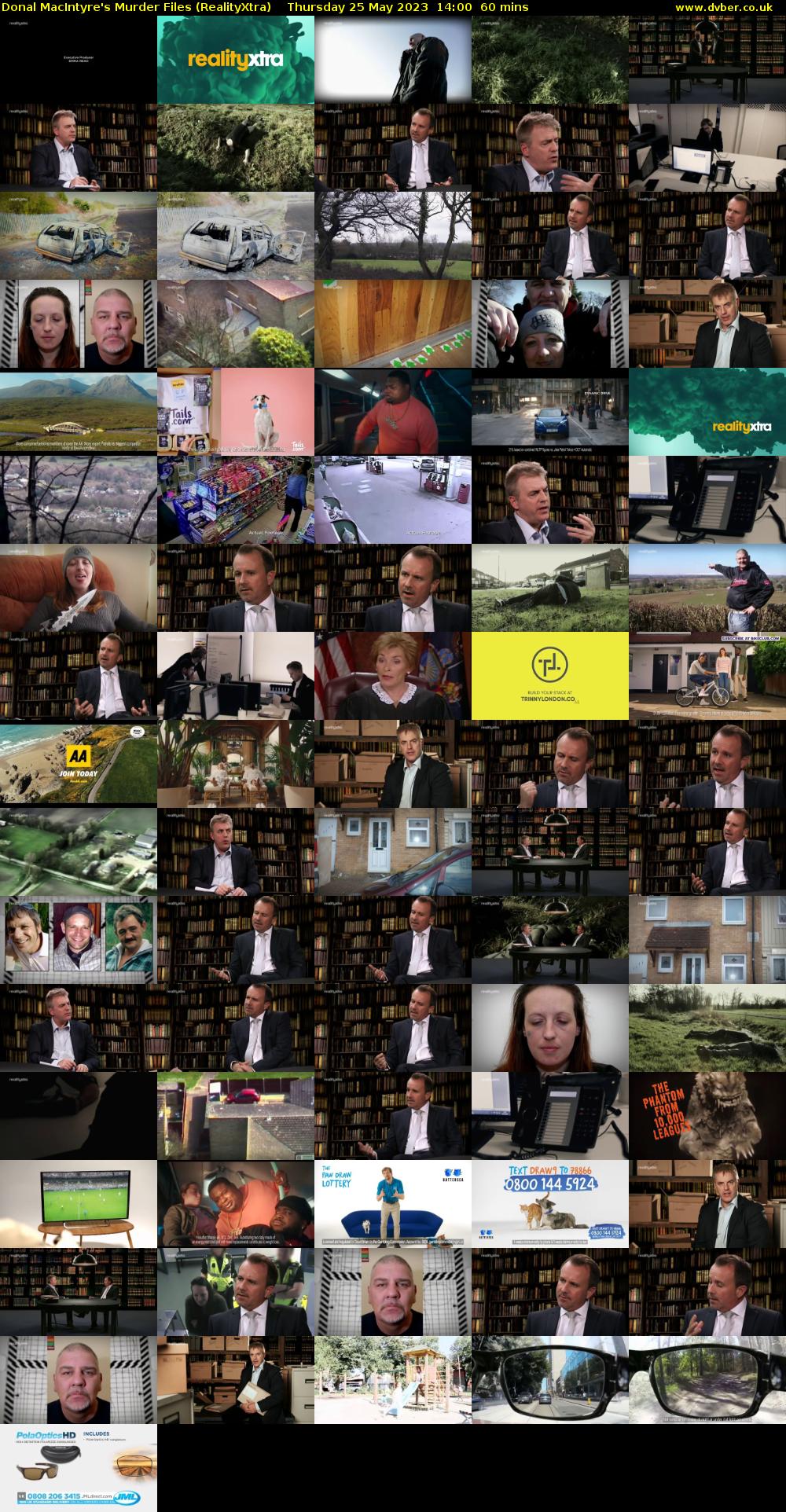 Donal MacIntyre's Murder Files (RealityXtra) Thursday 25 May 2023 14:00 - 15:00