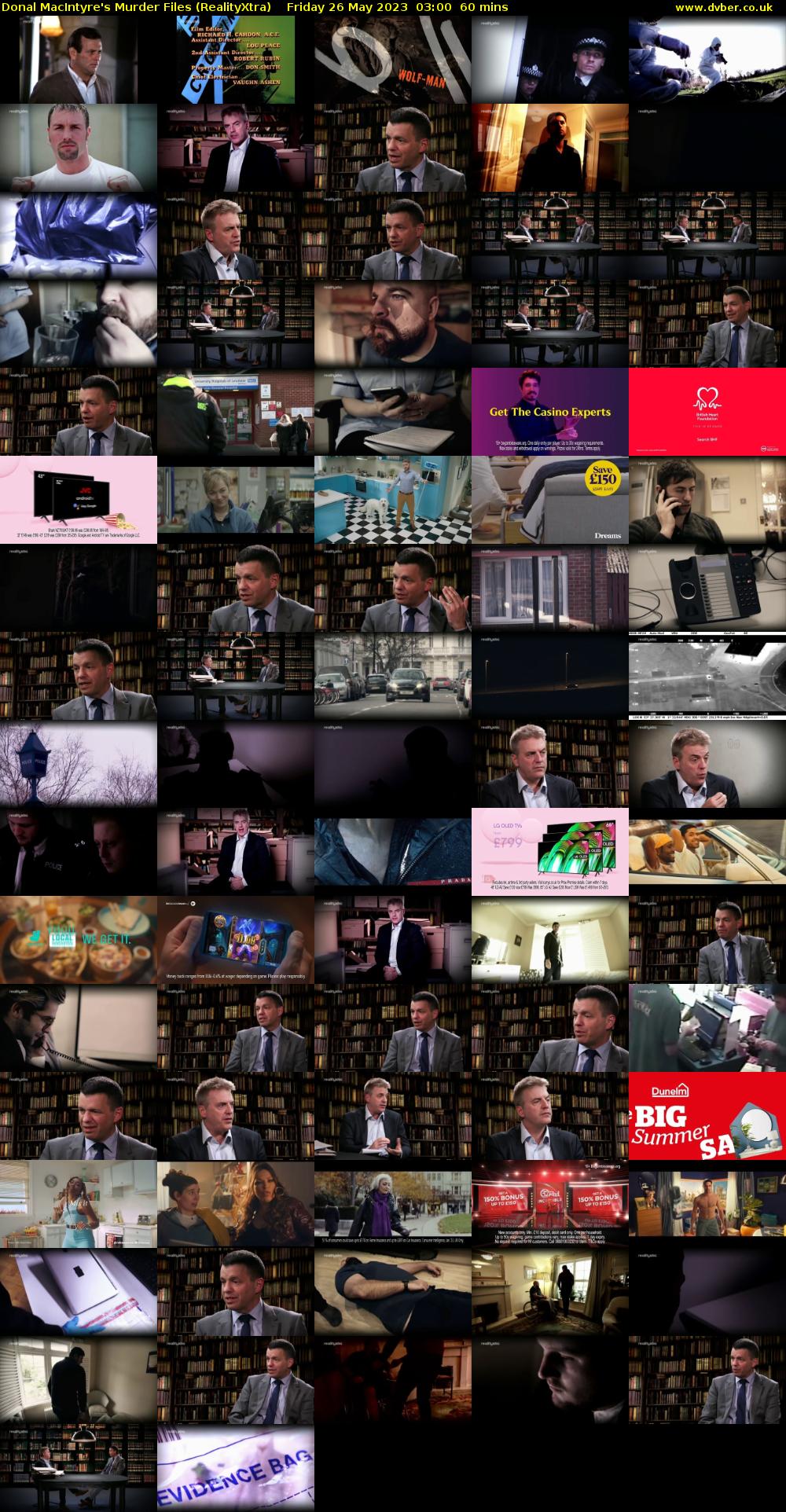 Donal MacIntyre's Murder Files (RealityXtra) Friday 26 May 2023 03:00 - 04:00