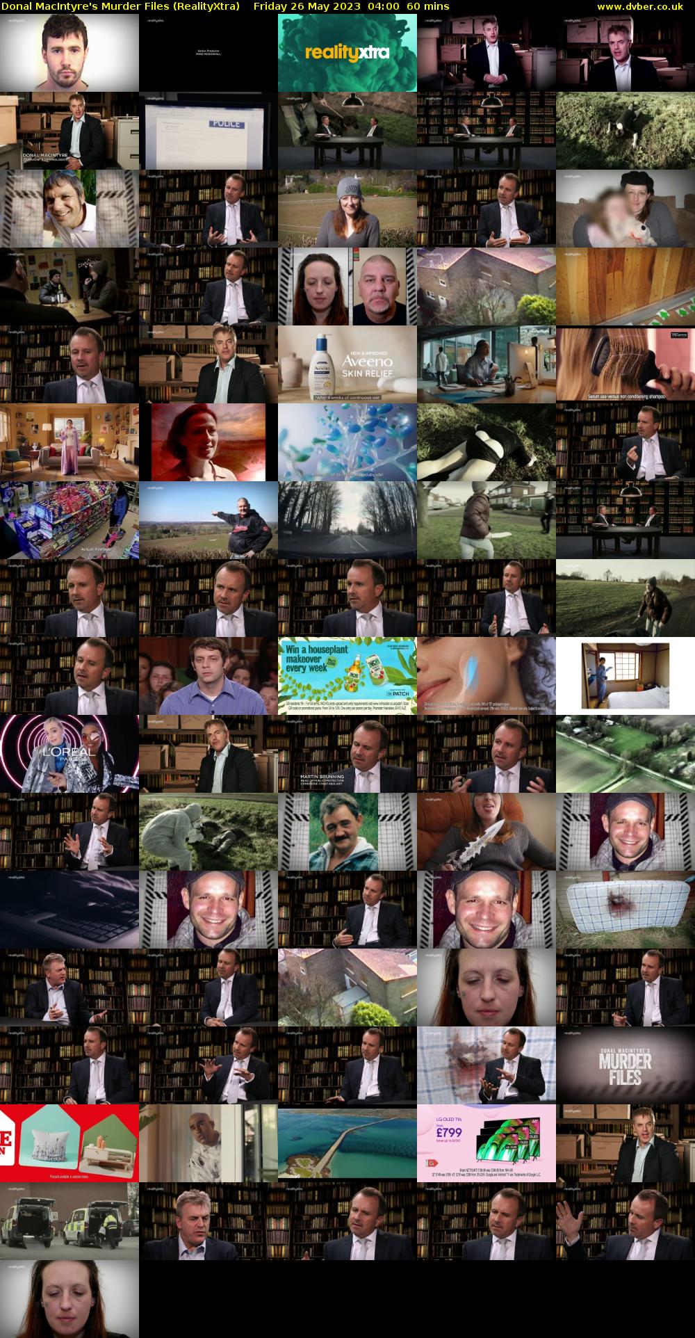 Donal MacIntyre's Murder Files (RealityXtra) Friday 26 May 2023 04:00 - 05:00