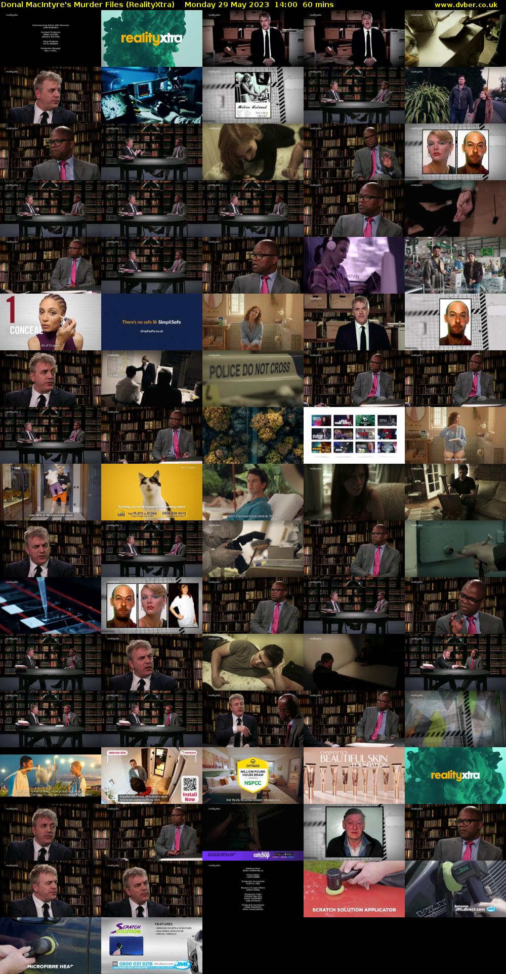 Donal MacIntyre's Murder Files (RealityXtra) Monday 29 May 2023 14:00 - 15:00