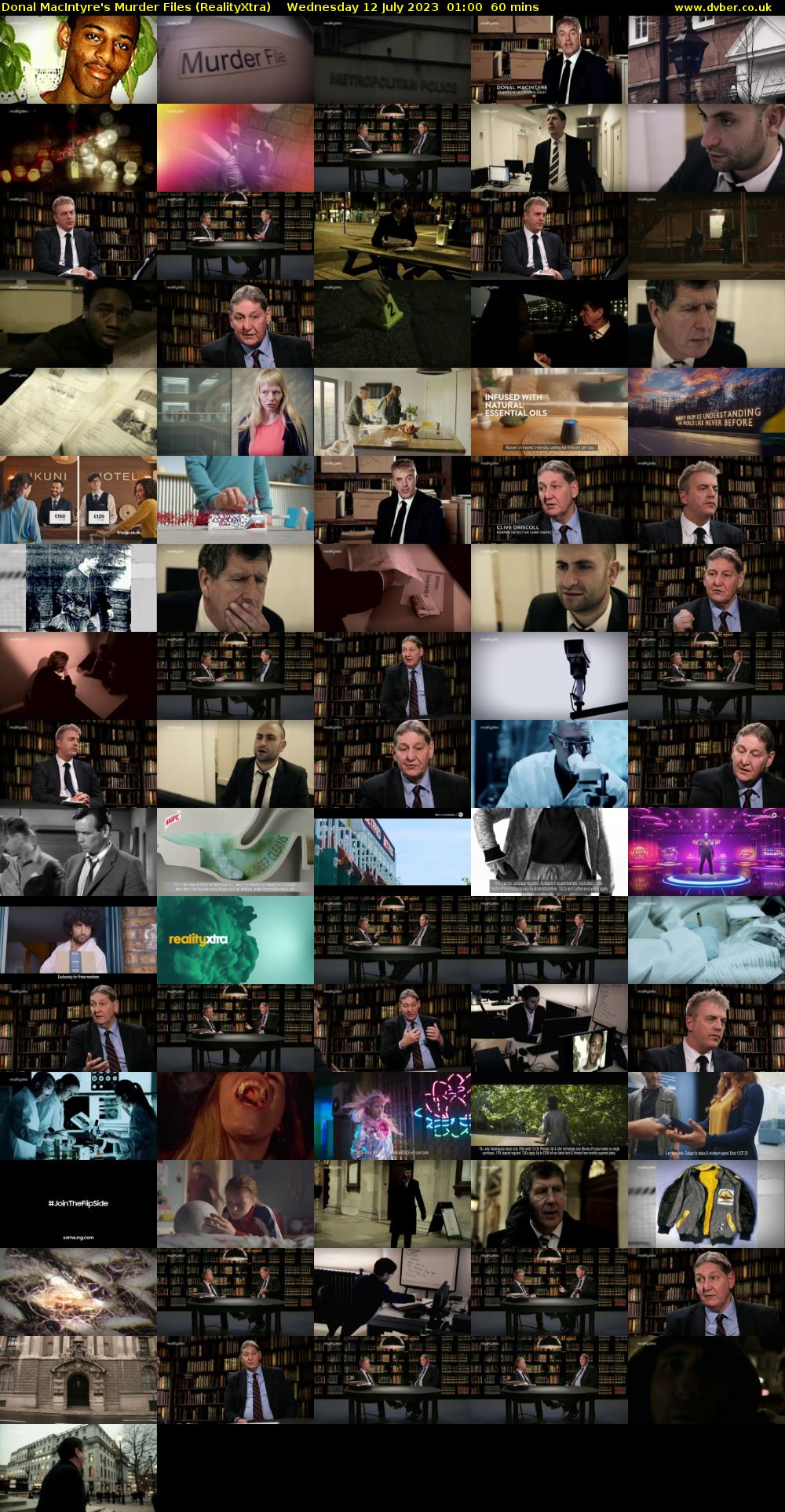 Donal MacIntyre's Murder Files (RealityXtra) Wednesday 12 July 2023 01:00 - 02:00