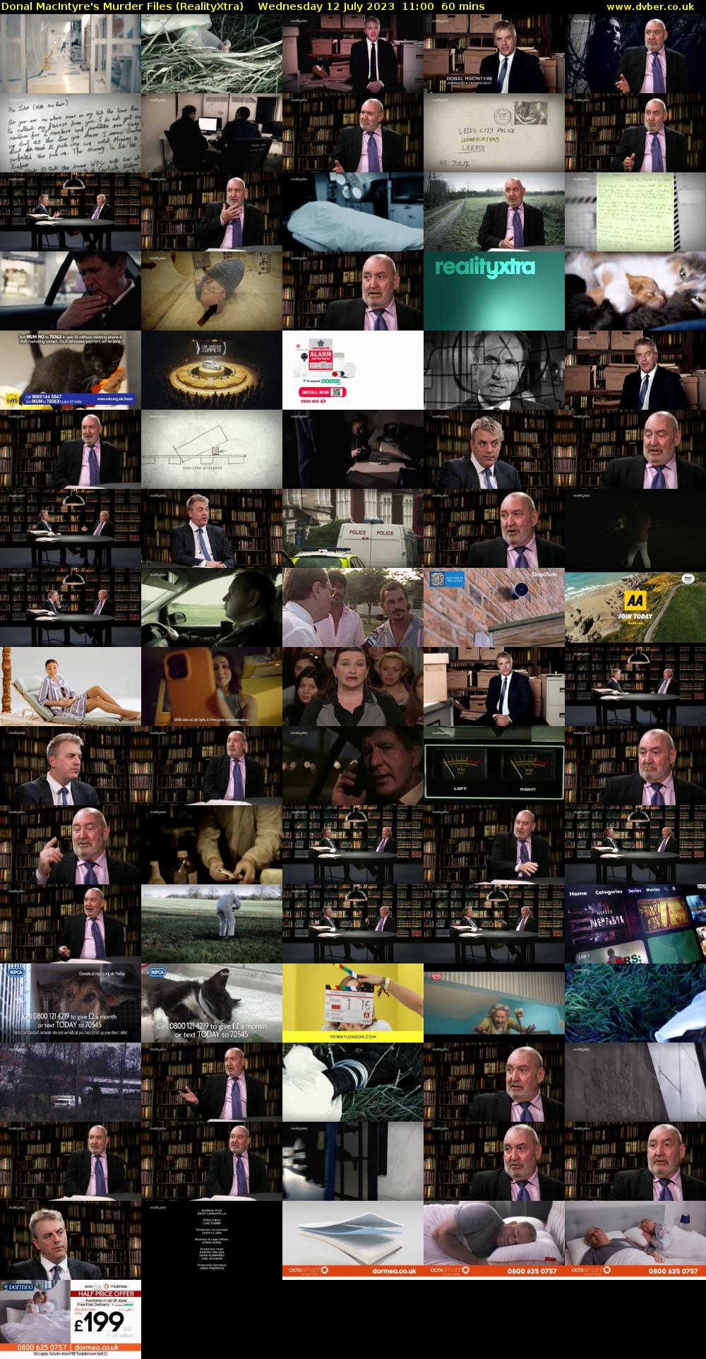Donal MacIntyre's Murder Files (RealityXtra) Wednesday 12 July 2023 11:00 - 12:00