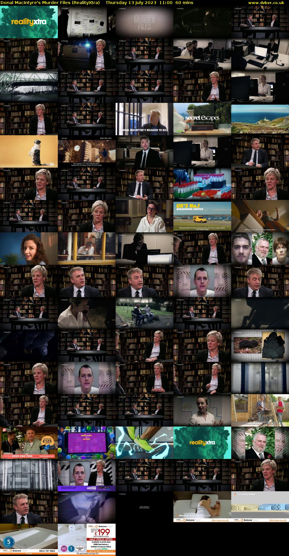 Donal MacIntyre's Murder Files (RealityXtra) Thursday 13 July 2023 11:00 - 12:00