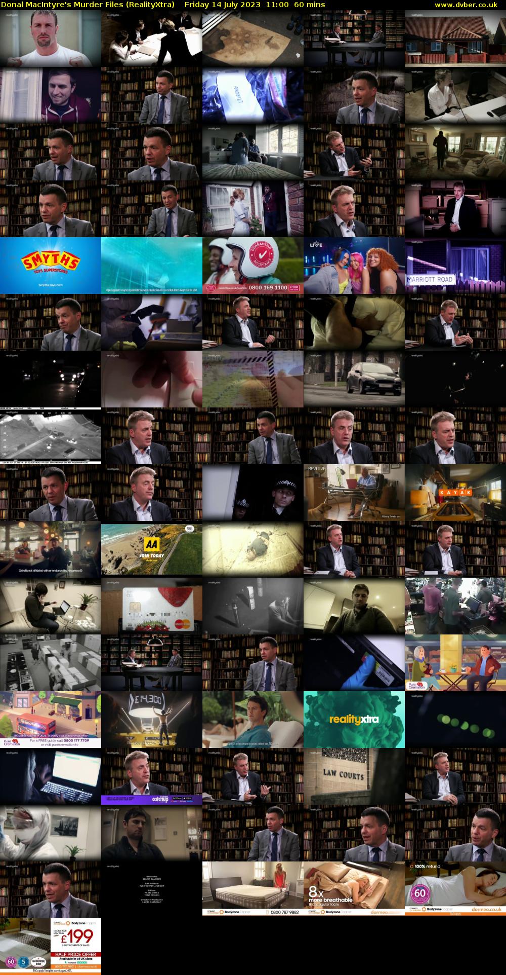 Donal MacIntyre's Murder Files (RealityXtra) Friday 14 July 2023 11:00 - 12:00