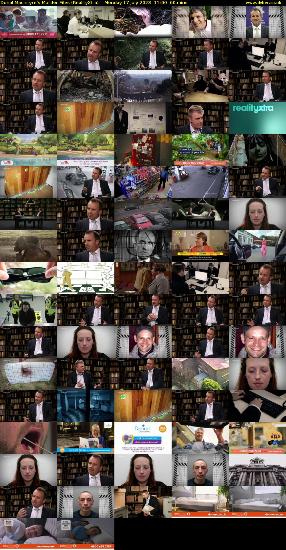 Donal MacIntyre's Murder Files (RealityXtra) Monday 17 July 2023 11:00 - 12:00