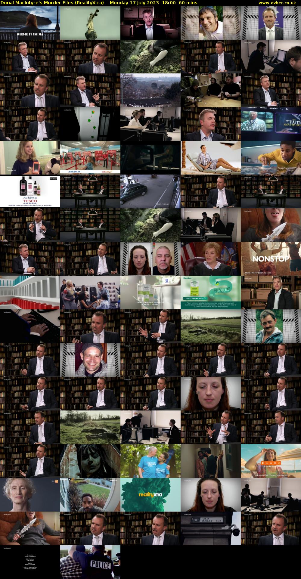 Donal MacIntyre's Murder Files (RealityXtra) Monday 17 July 2023 18:00 - 19:00