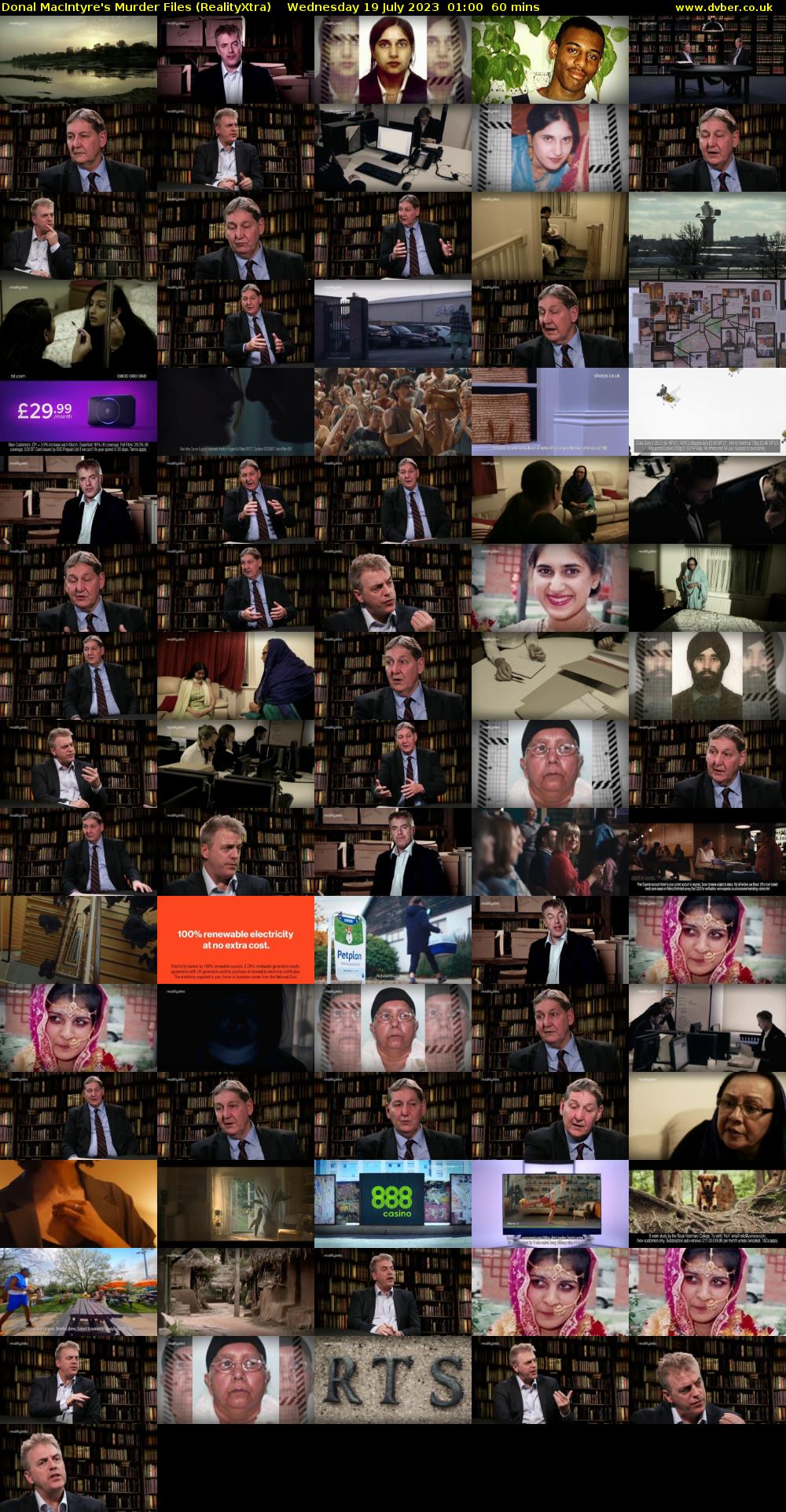 Donal MacIntyre's Murder Files (RealityXtra) Wednesday 19 July 2023 01:00 - 02:00