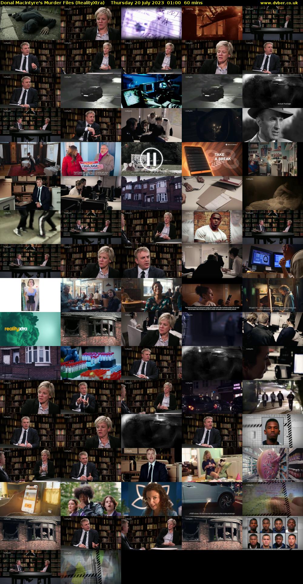 Donal MacIntyre's Murder Files (RealityXtra) Thursday 20 July 2023 01:00 - 02:00