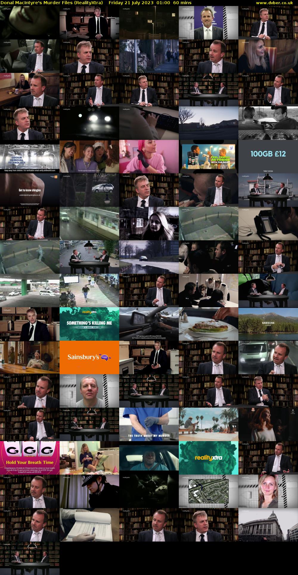 Donal MacIntyre's Murder Files (RealityXtra) Friday 21 July 2023 01:00 - 02:00