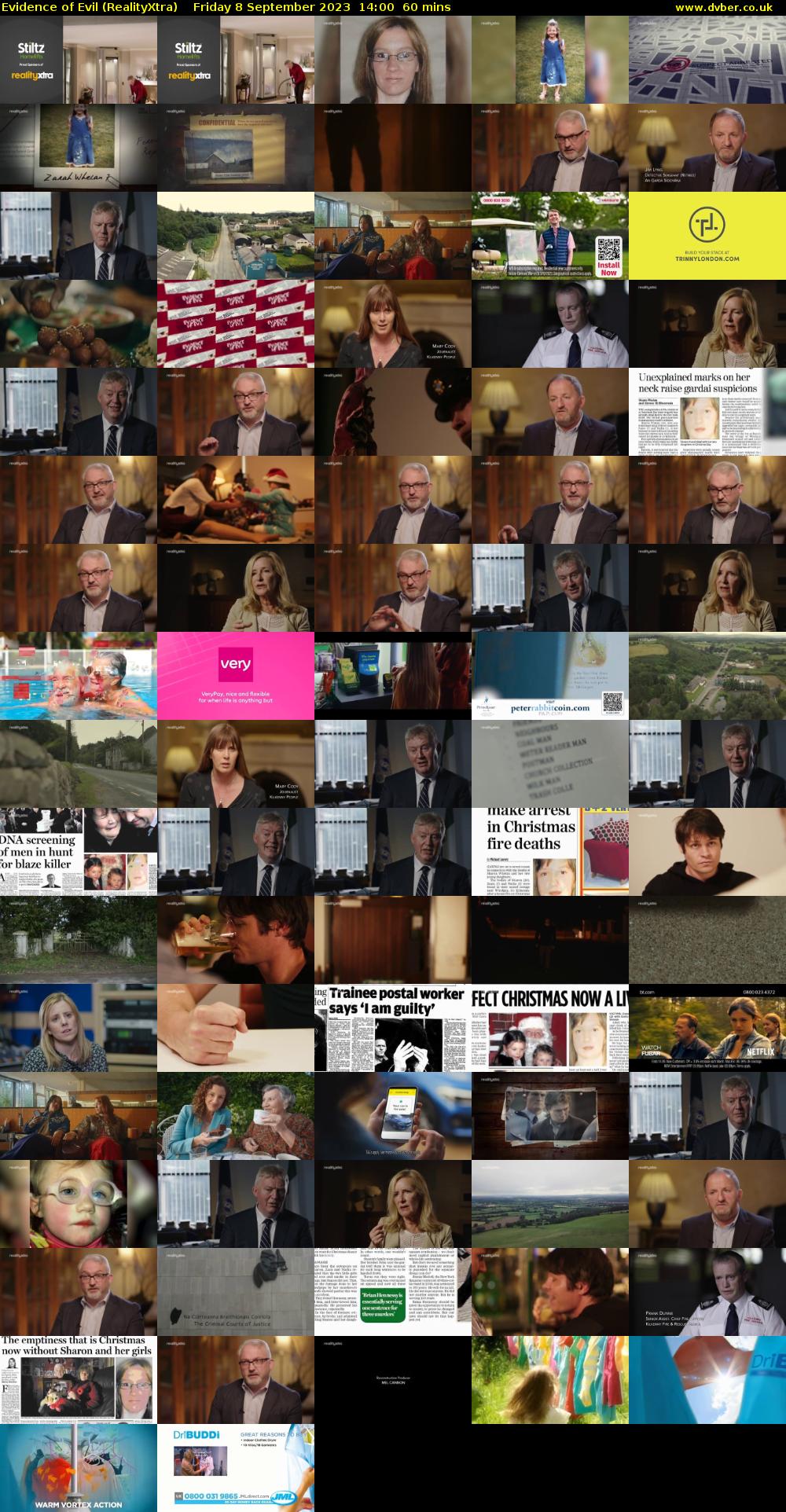 Evidence of Evil (RealityXtra) Friday 8 September 2023 14:00 - 15:00