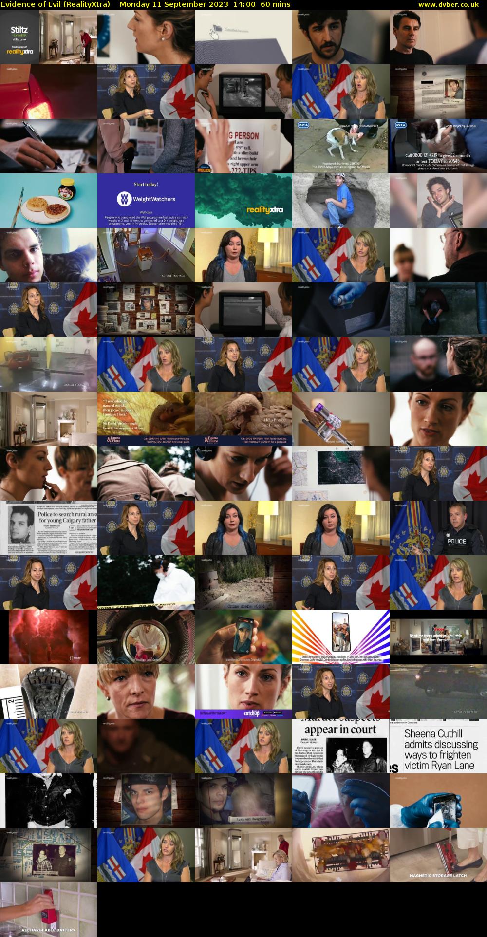 Evidence of Evil (RealityXtra) Monday 11 September 2023 14:00 - 15:00