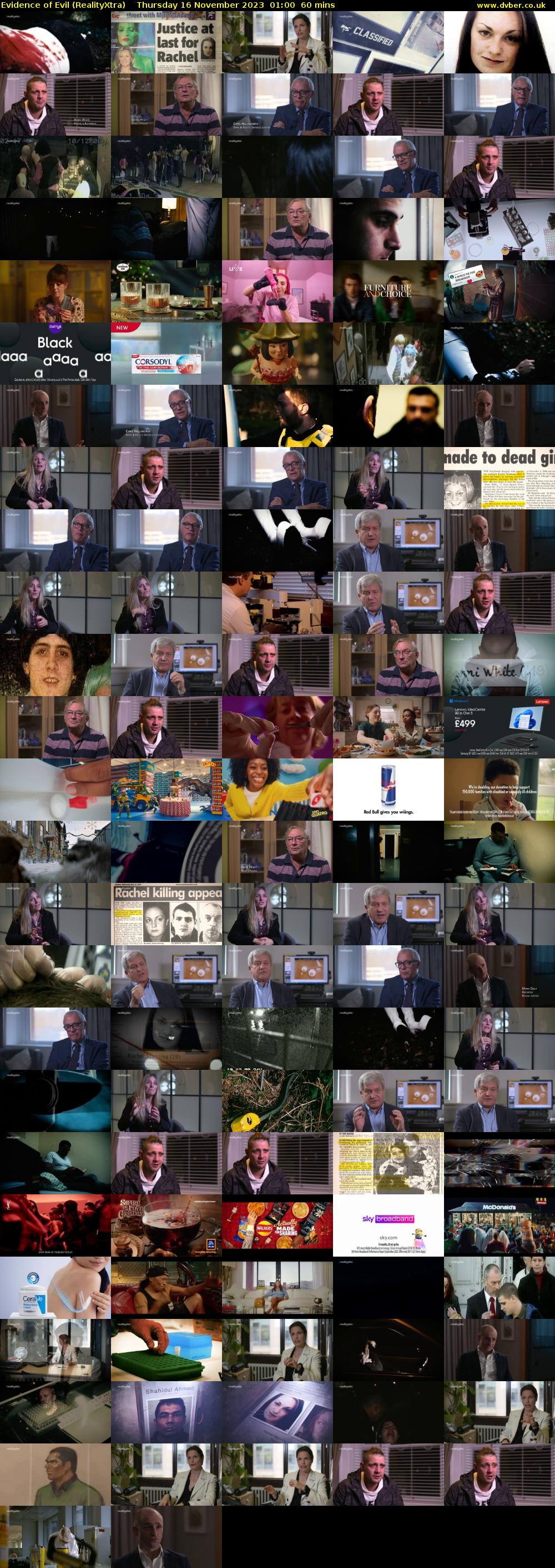 Evidence of Evil (RealityXtra) Thursday 16 November 2023 01:00 - 02:00