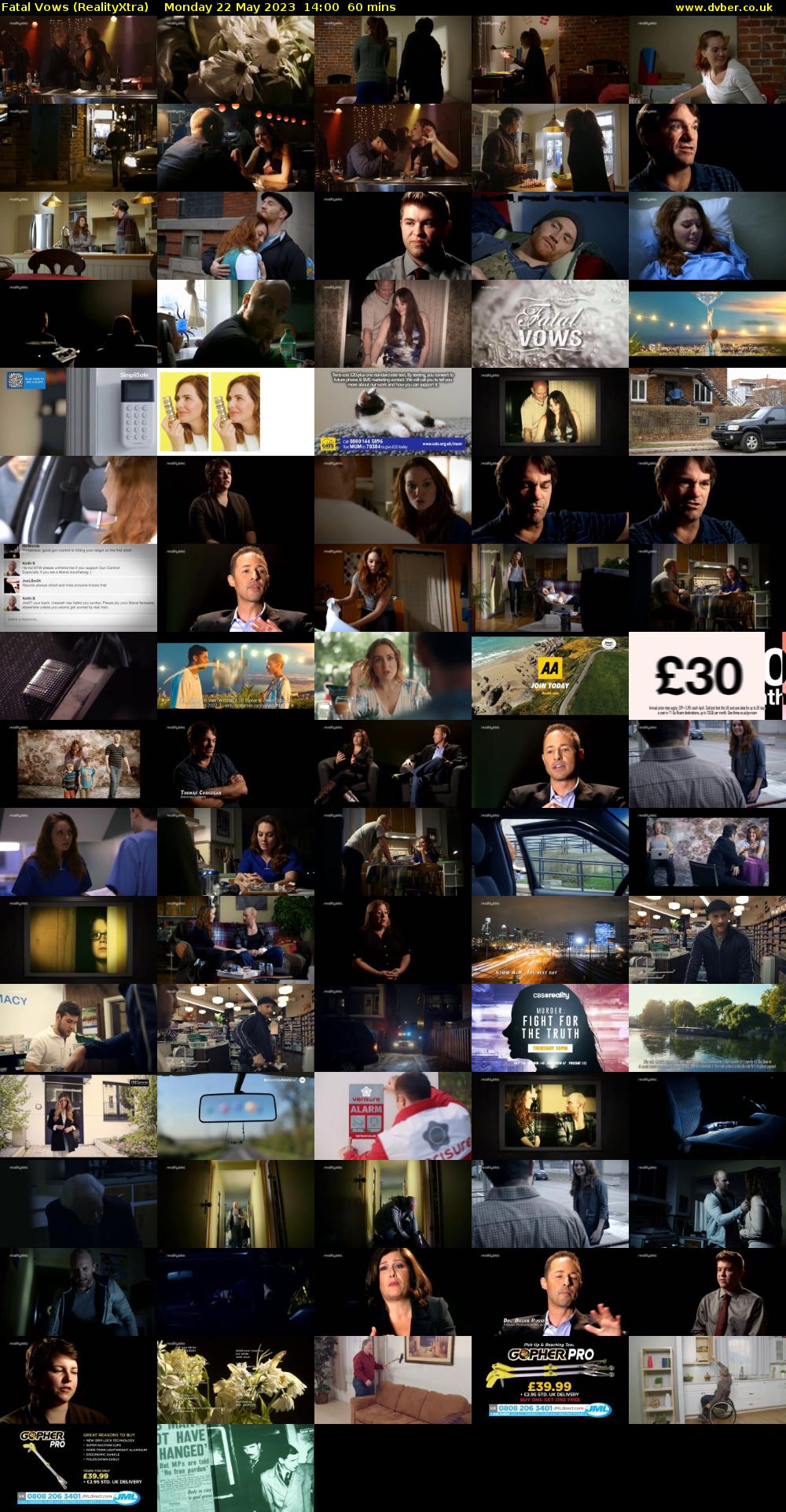 Fatal Vows (RealityXtra) Monday 22 May 2023 14:00 - 15:00