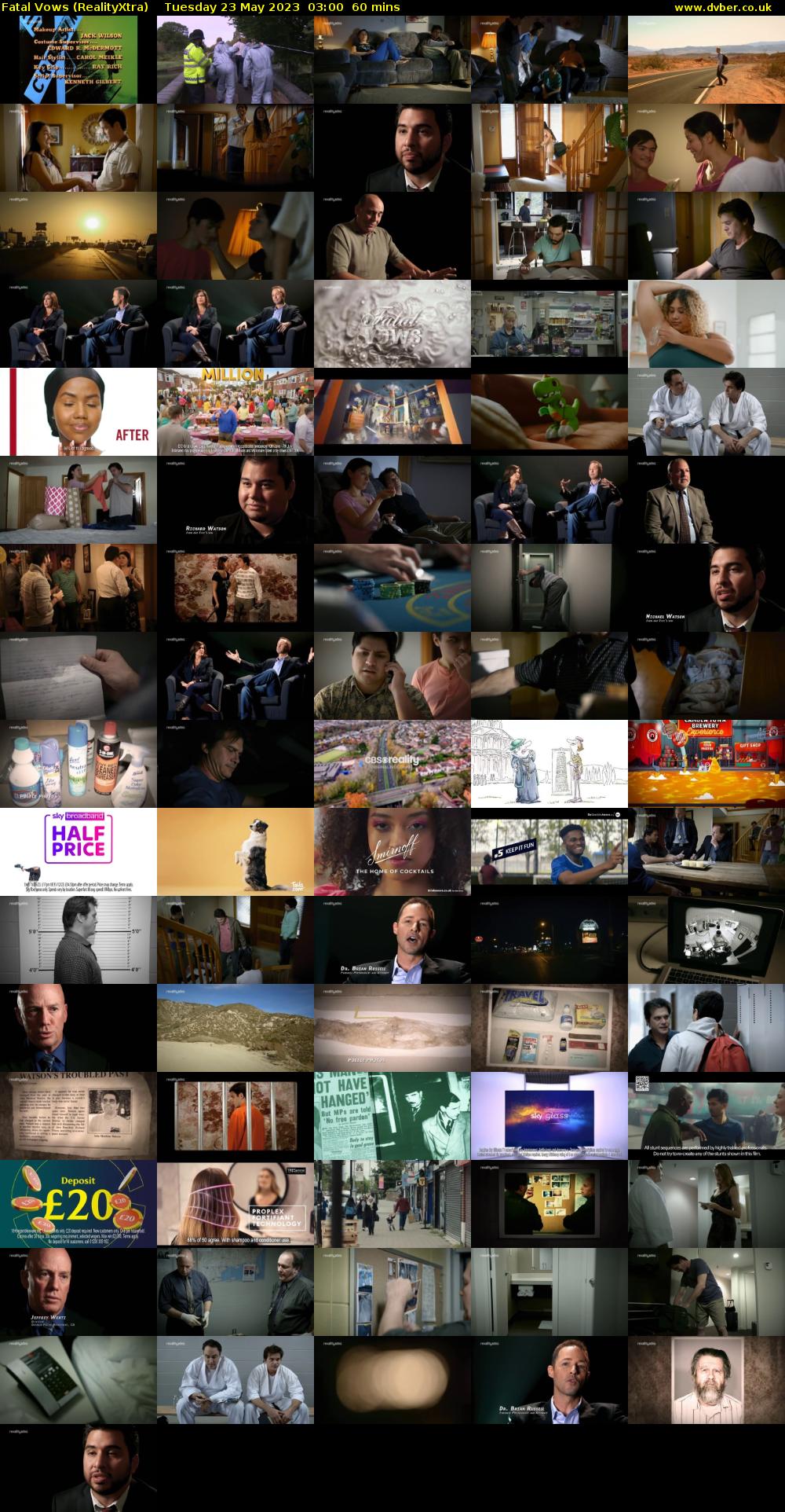 Fatal Vows (RealityXtra) Tuesday 23 May 2023 03:00 - 04:00