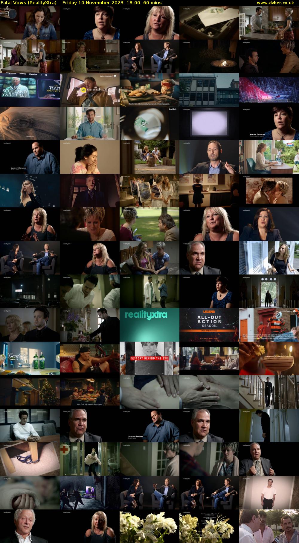 Fatal Vows (RealityXtra) Friday 10 November 2023 18:00 - 19:00