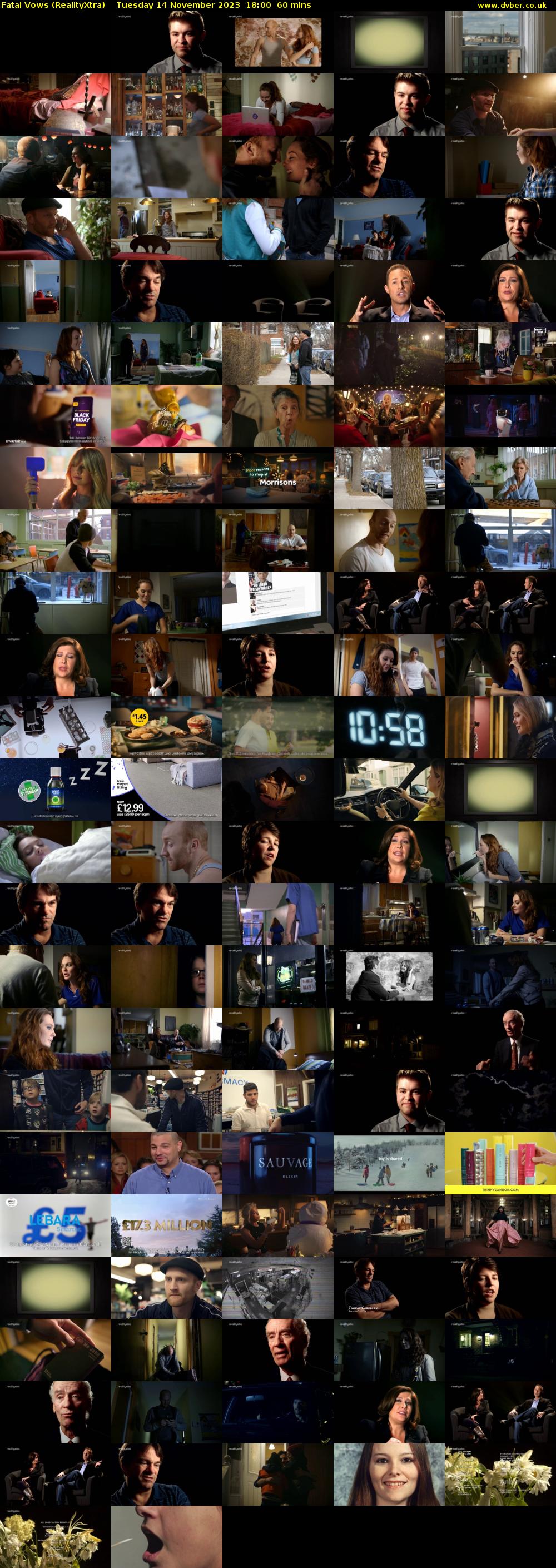 Fatal Vows (RealityXtra) Tuesday 14 November 2023 18:00 - 19:00