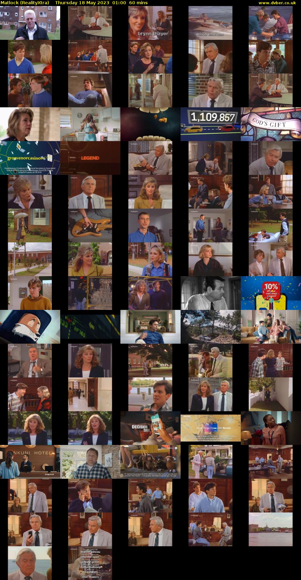 Matlock (RealityXtra) Thursday 18 May 2023 01:00 - 02:00