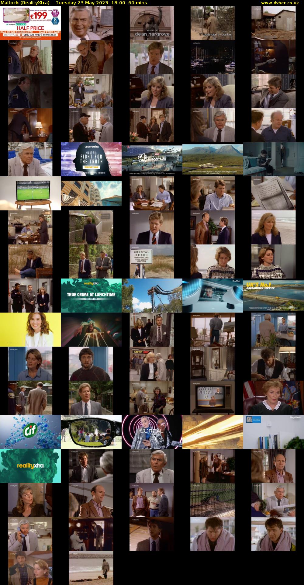 Matlock (RealityXtra) Tuesday 23 May 2023 18:00 - 19:00