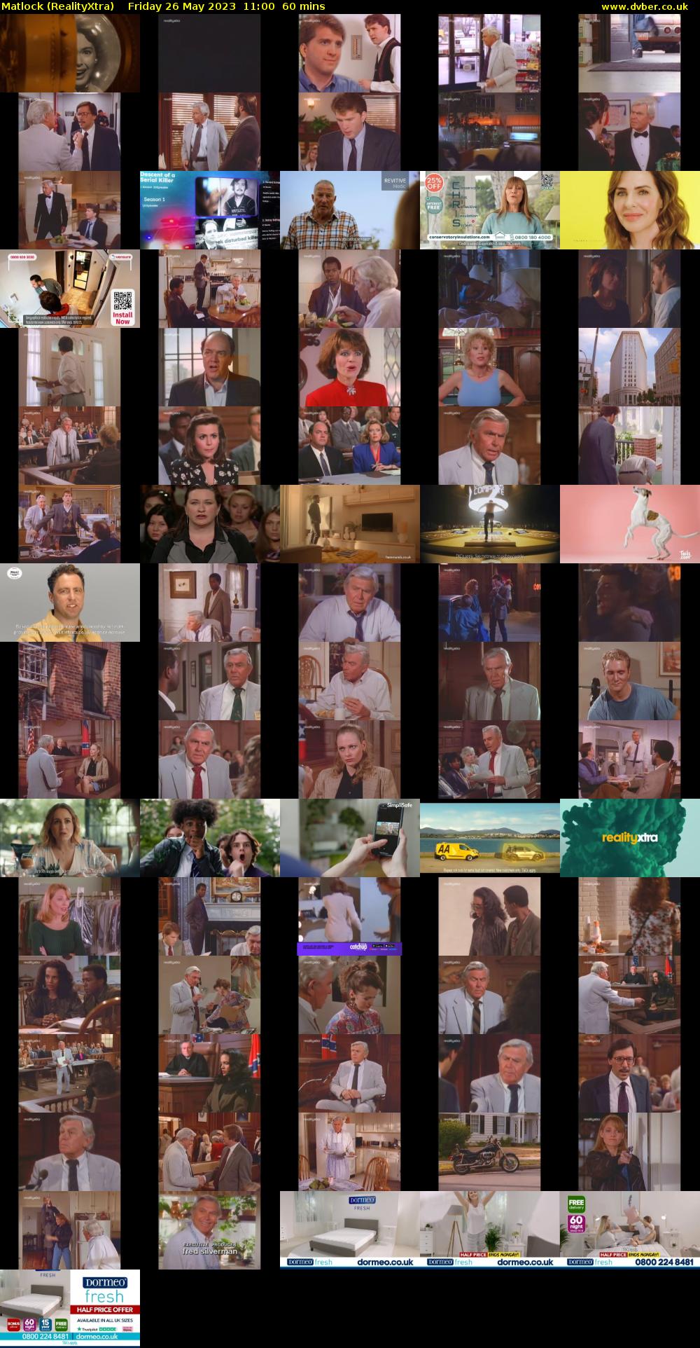 Matlock (RealityXtra) Friday 26 May 2023 11:00 - 12:00