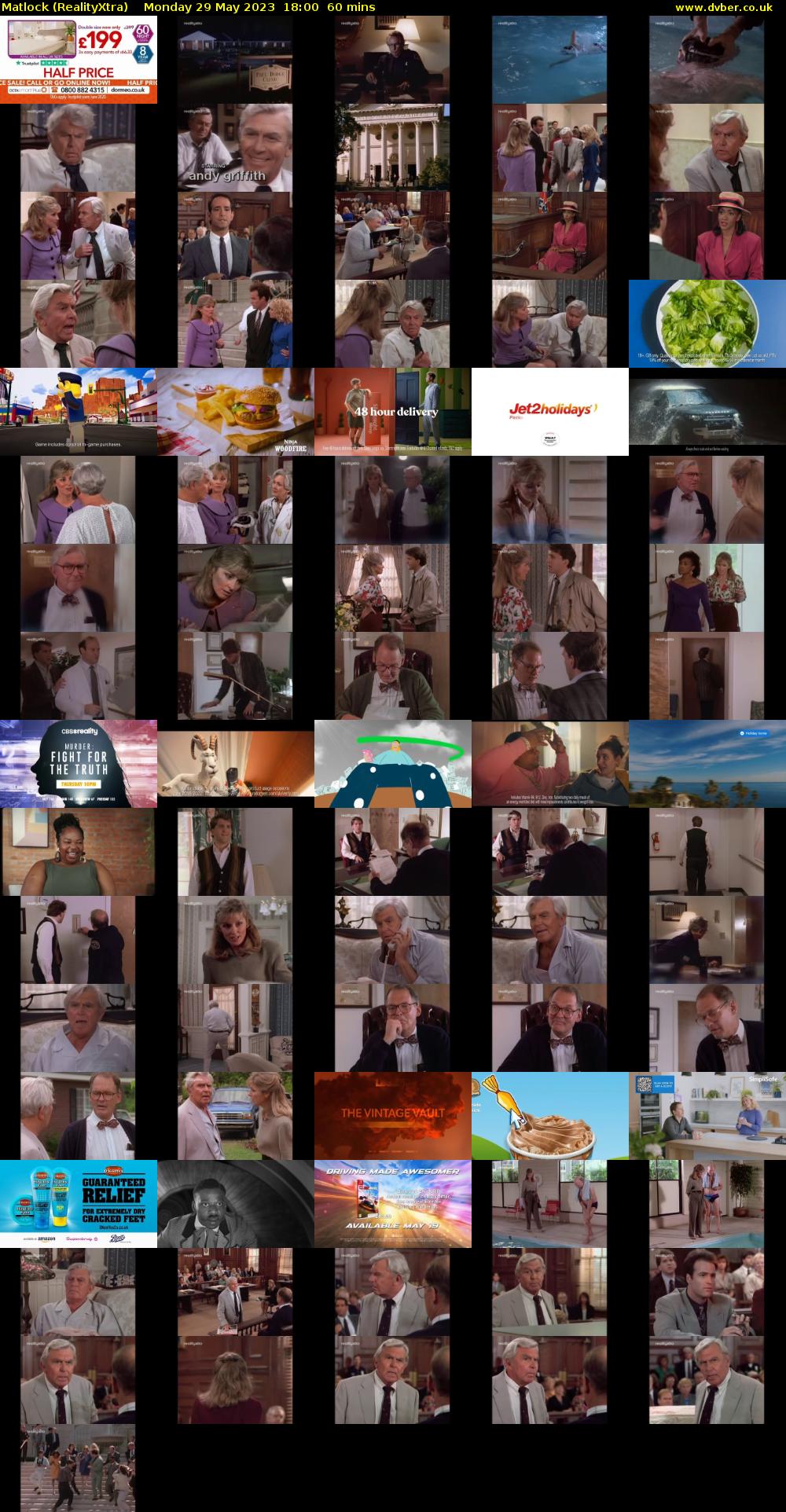 Matlock (RealityXtra) Monday 29 May 2023 18:00 - 19:00