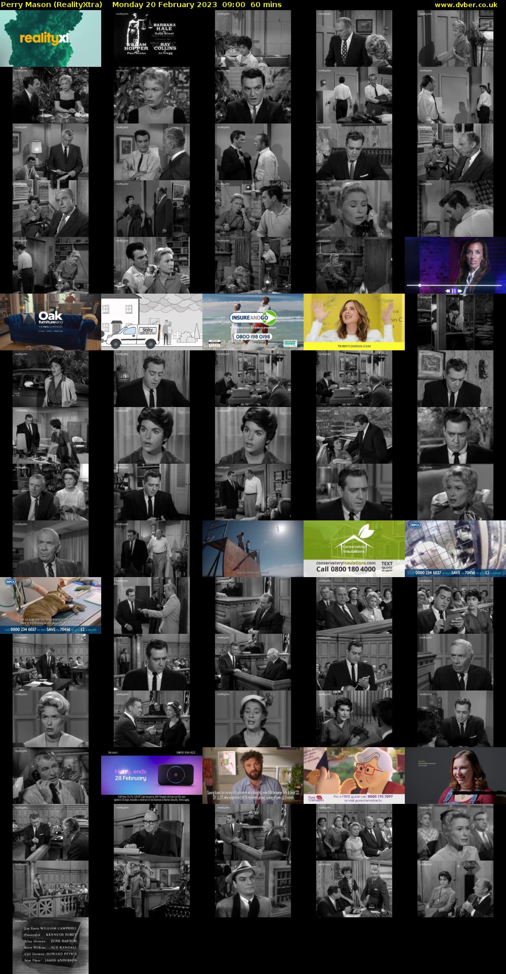 Perry Mason (RealityXtra) Monday 20 February 2023 09:00 - 10:00