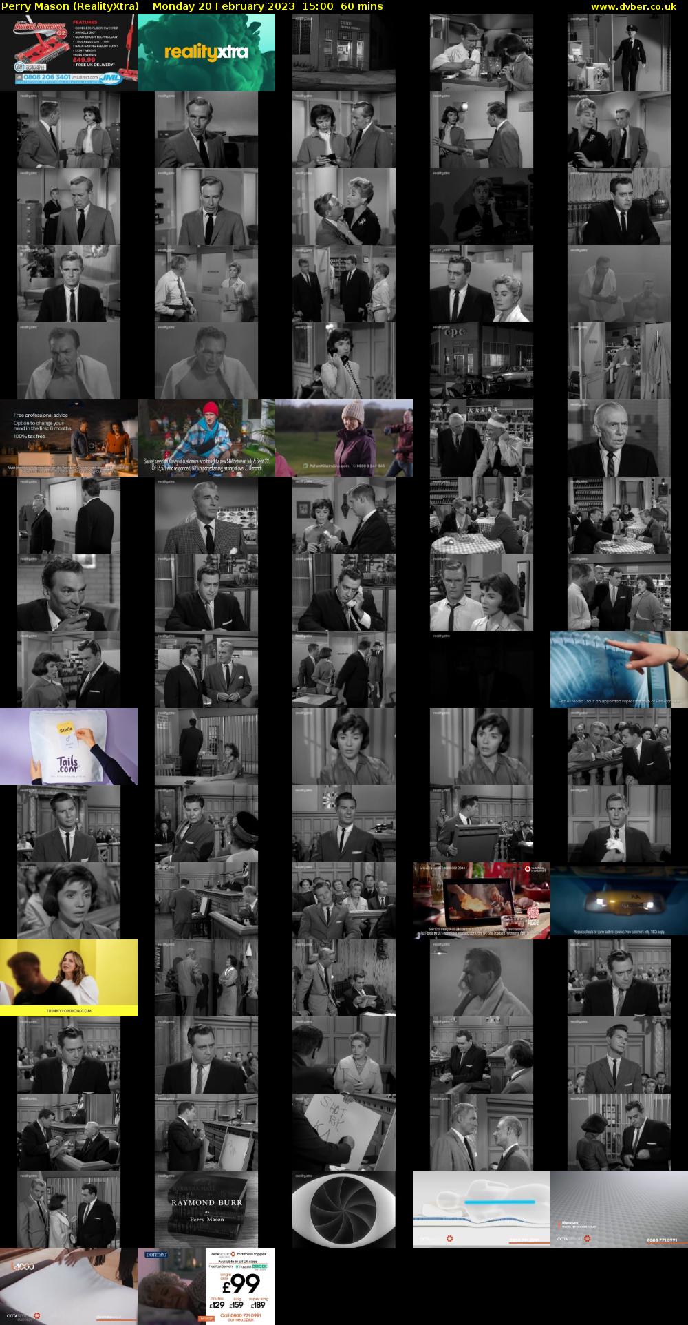 Perry Mason (RealityXtra) Monday 20 February 2023 15:00 - 16:00