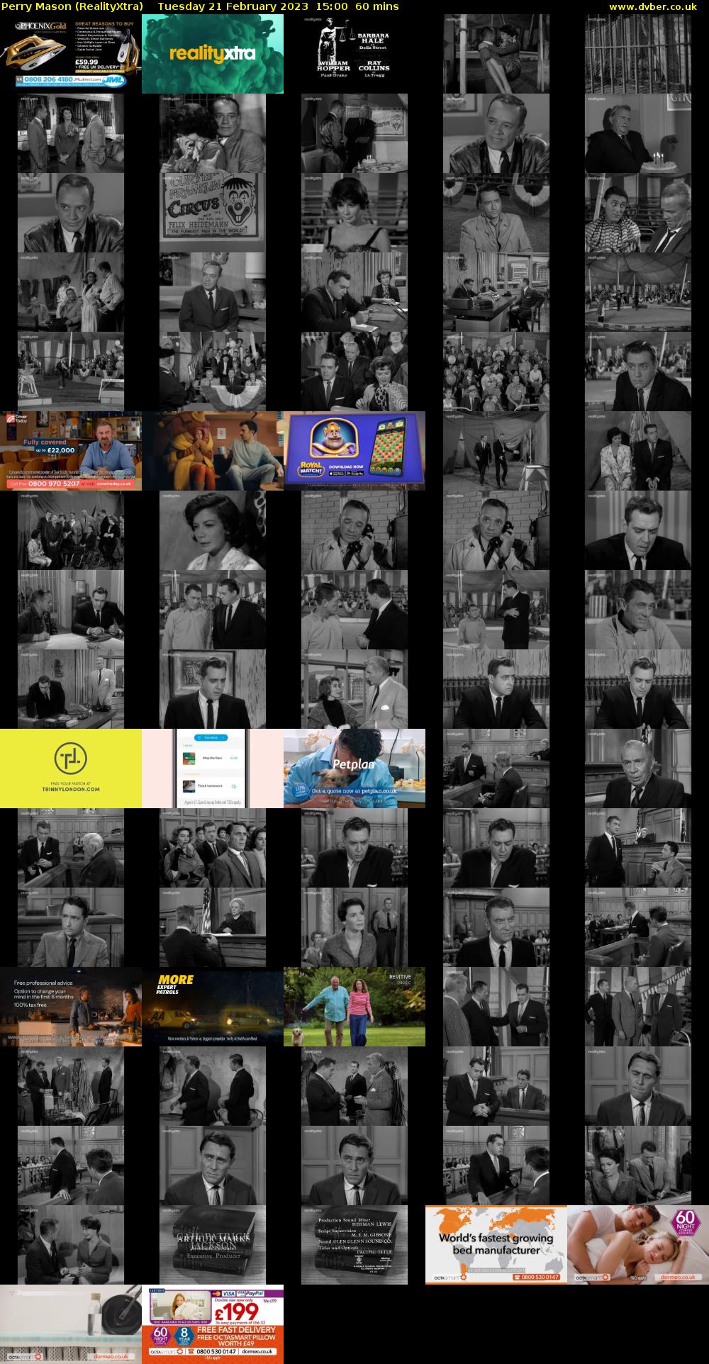 Perry Mason (RealityXtra) Tuesday 21 February 2023 15:00 - 16:00