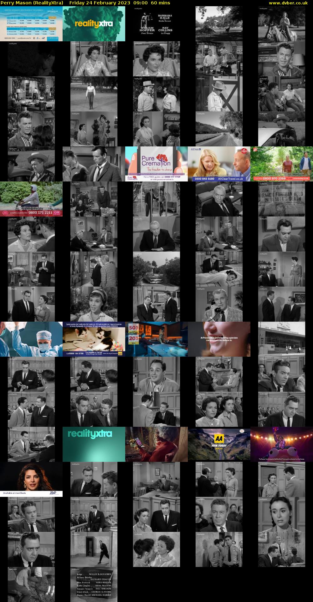 Perry Mason (RealityXtra) Friday 24 February 2023 09:00 - 10:00