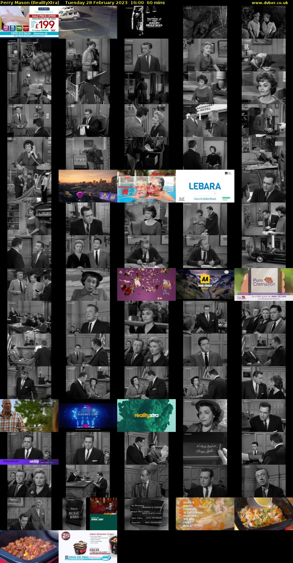 Perry Mason (RealityXtra) Tuesday 28 February 2023 16:00 - 17:00