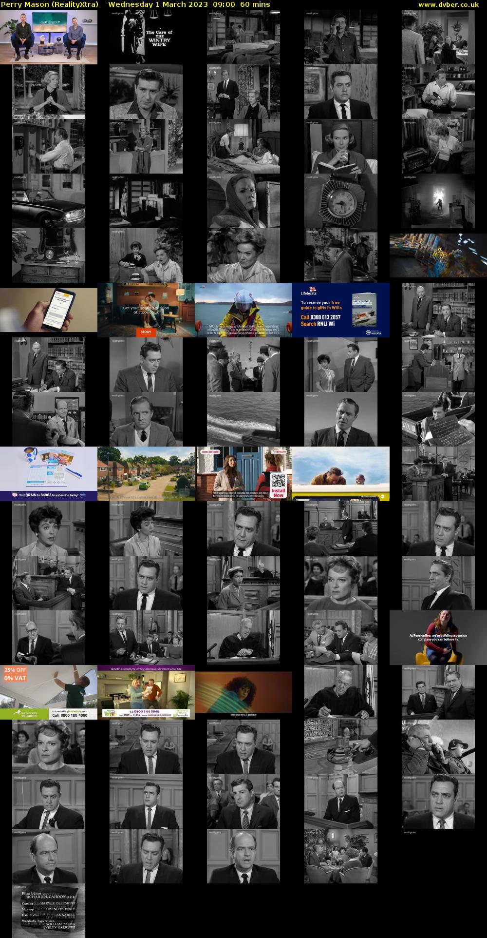 Perry Mason (RealityXtra) Wednesday 1 March 2023 09:00 - 10:00