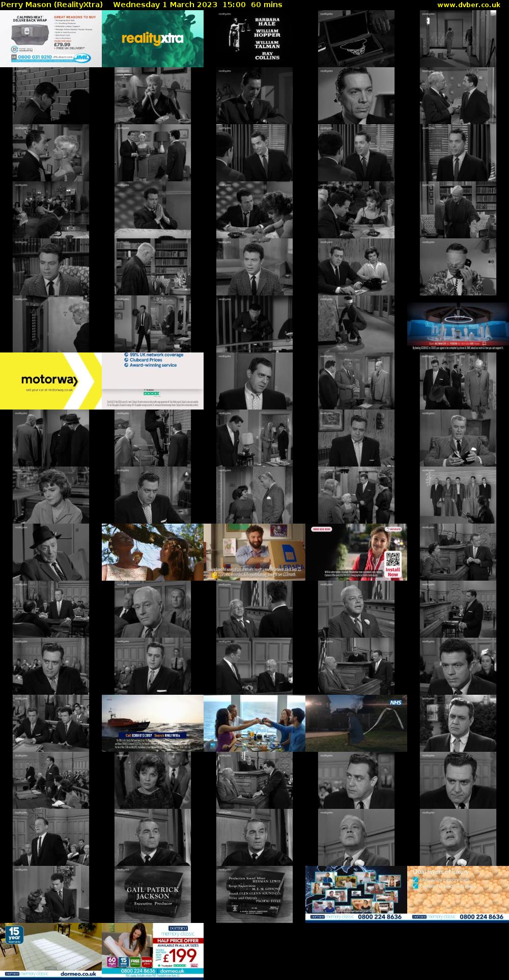 Perry Mason (RealityXtra) Wednesday 1 March 2023 15:00 - 16:00