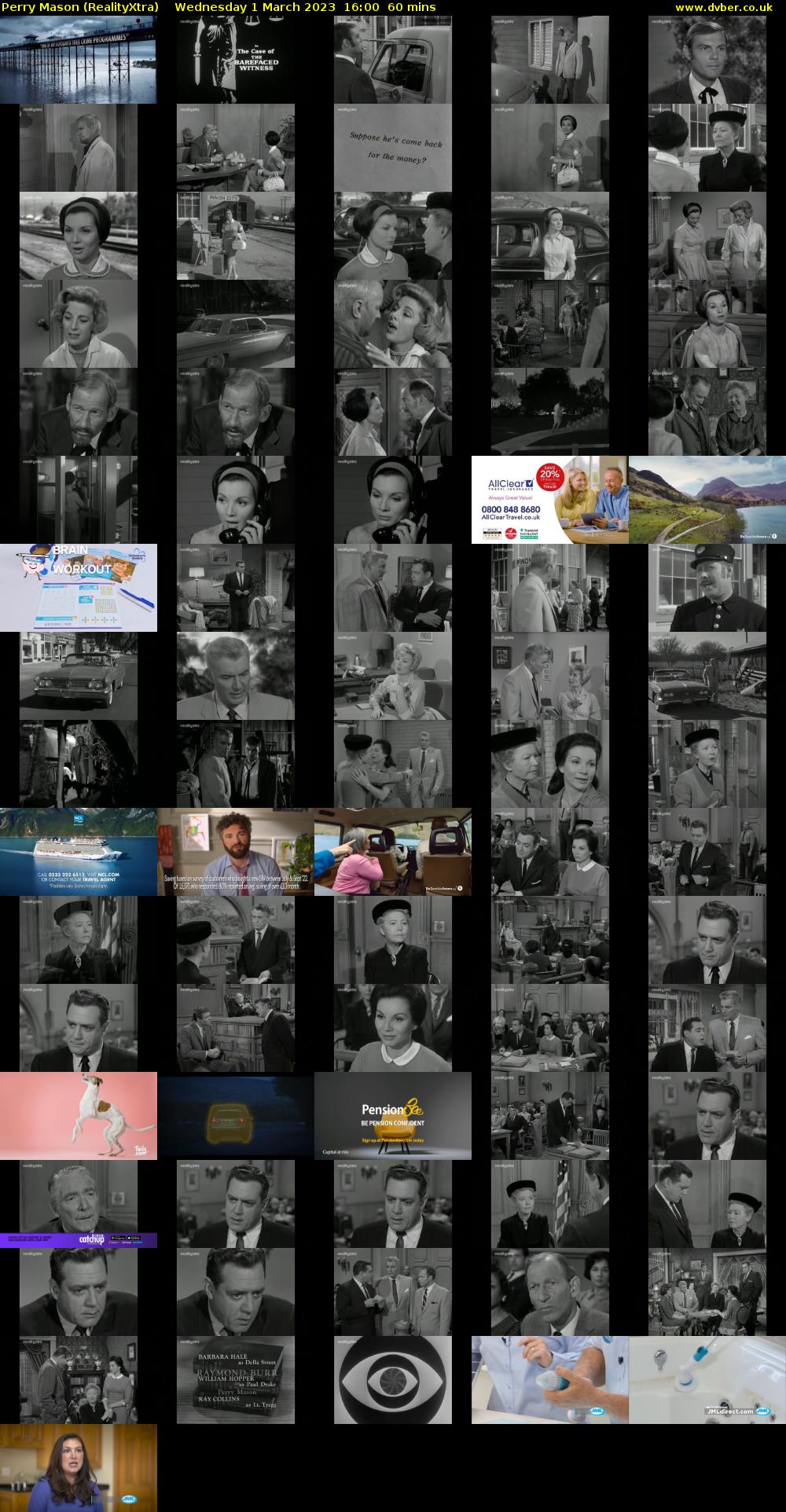 Perry Mason (RealityXtra) Wednesday 1 March 2023 16:00 - 17:00