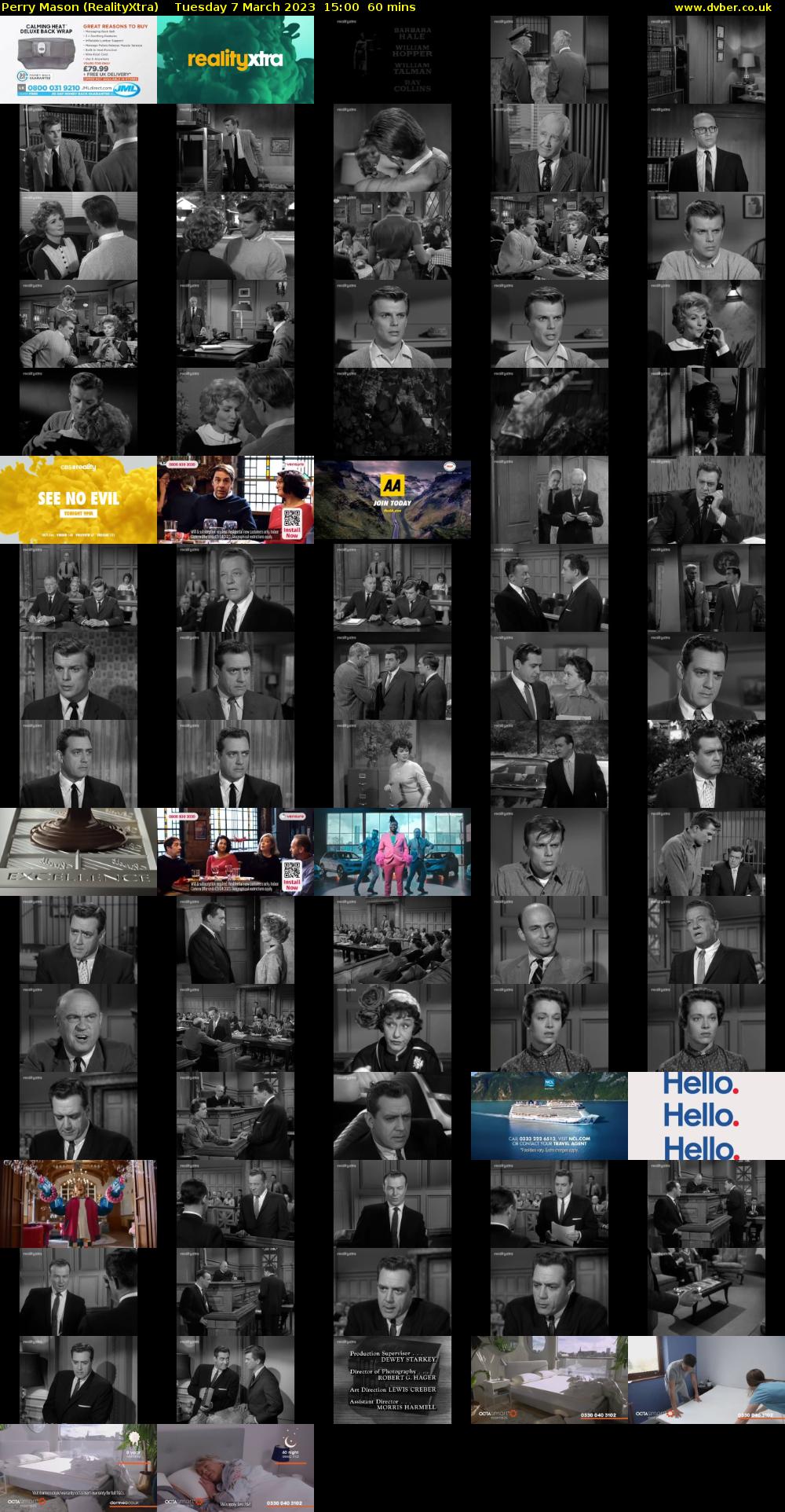 Perry Mason (RealityXtra) Tuesday 7 March 2023 15:00 - 16:00