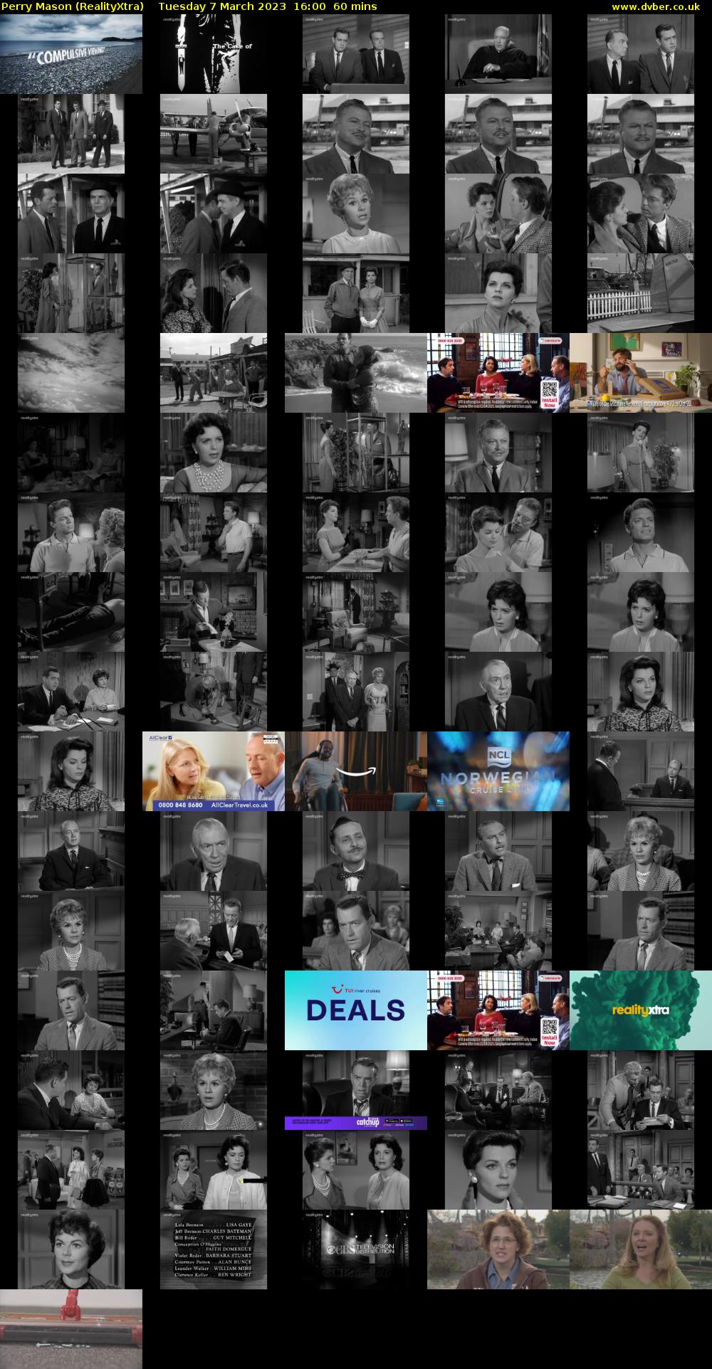 Perry Mason (RealityXtra) Tuesday 7 March 2023 16:00 - 17:00