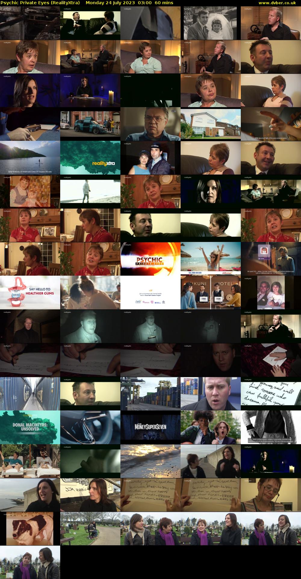 Psychic Private Eyes (RealityXtra) Monday 24 July 2023 03:00 - 04:00