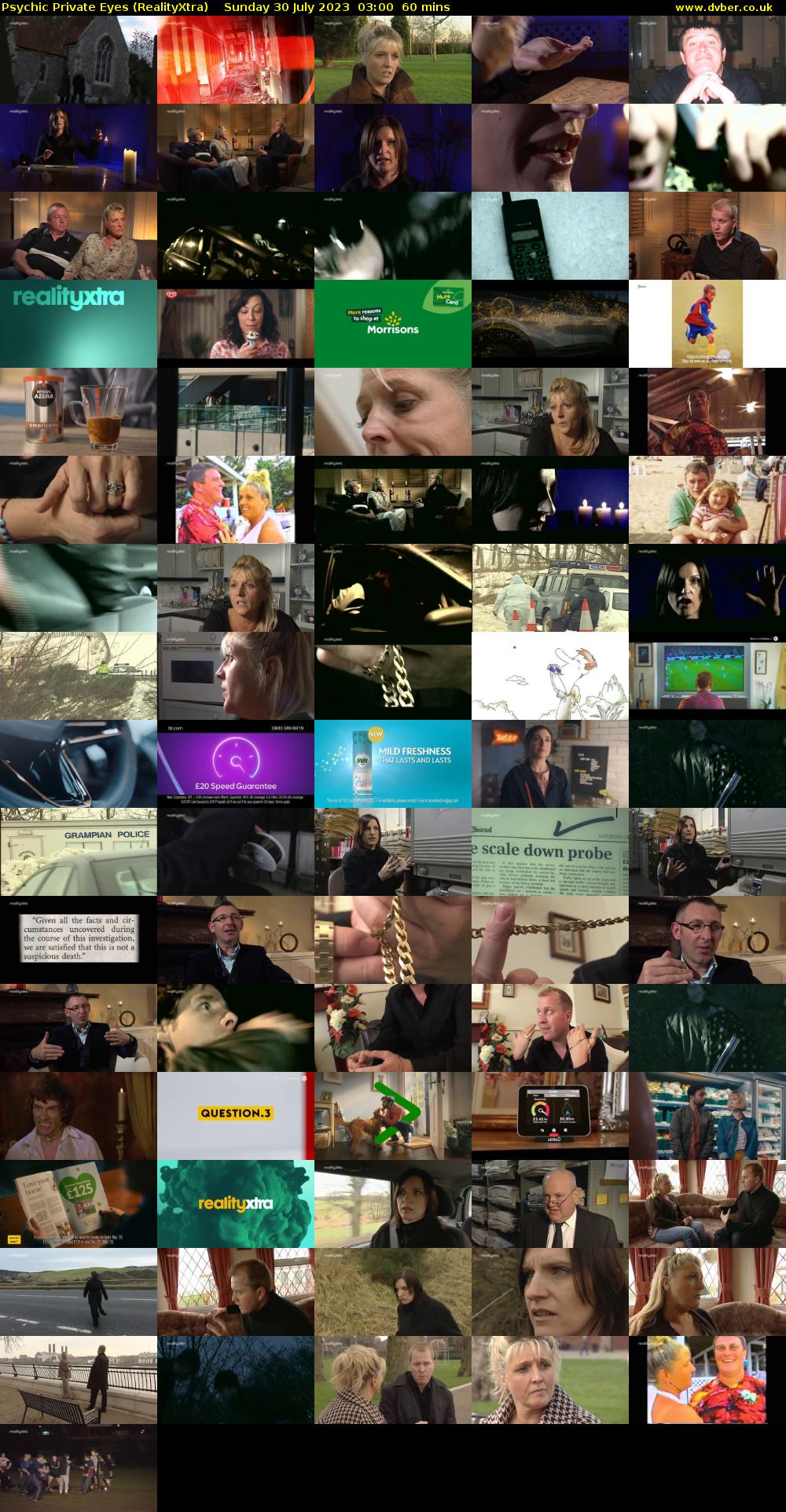 Psychic Private Eyes (RealityXtra) Sunday 30 July 2023 03:00 - 04:00