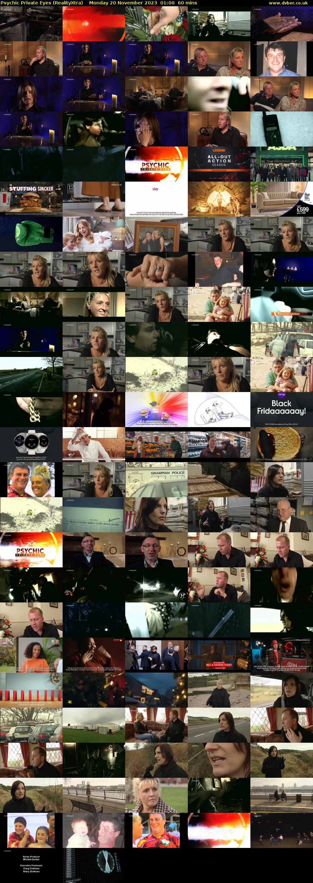 Psychic Private Eyes (RealityXtra) Monday 20 November 2023 01:00 - 02:00