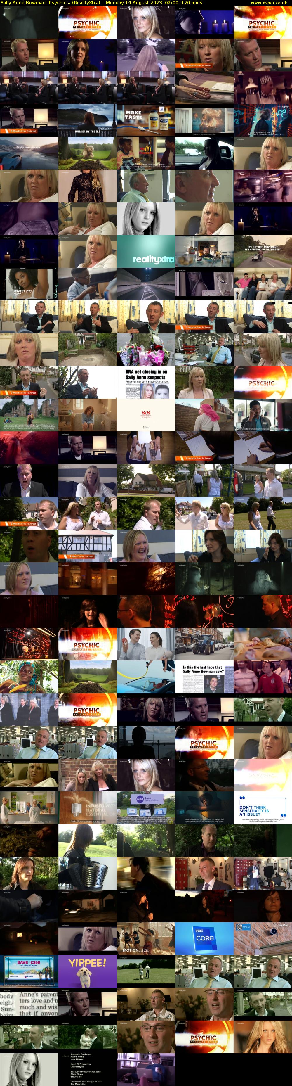 Sally Anne Bowman: Psychic... (RealityXtra) Monday 14 August 2023 02:00 - 04:00