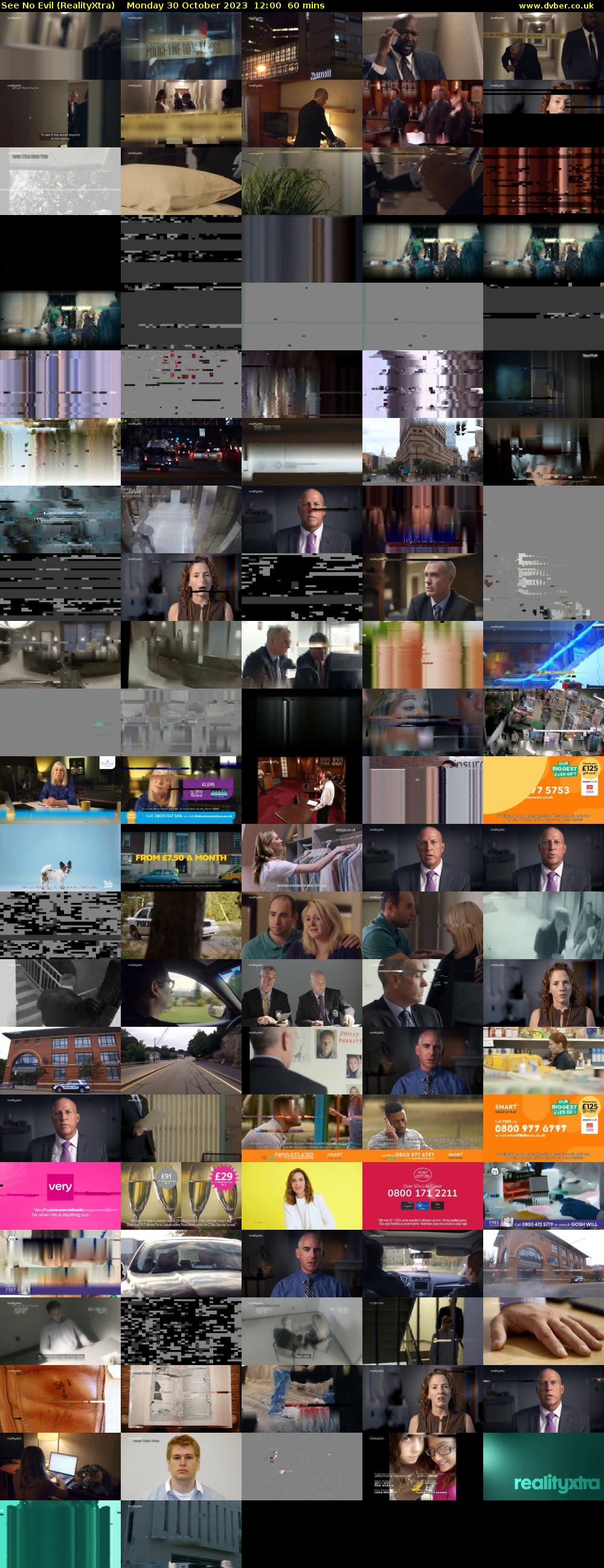 See No Evil (RealityXtra) Monday 30 October 2023 12:00 - 13:00