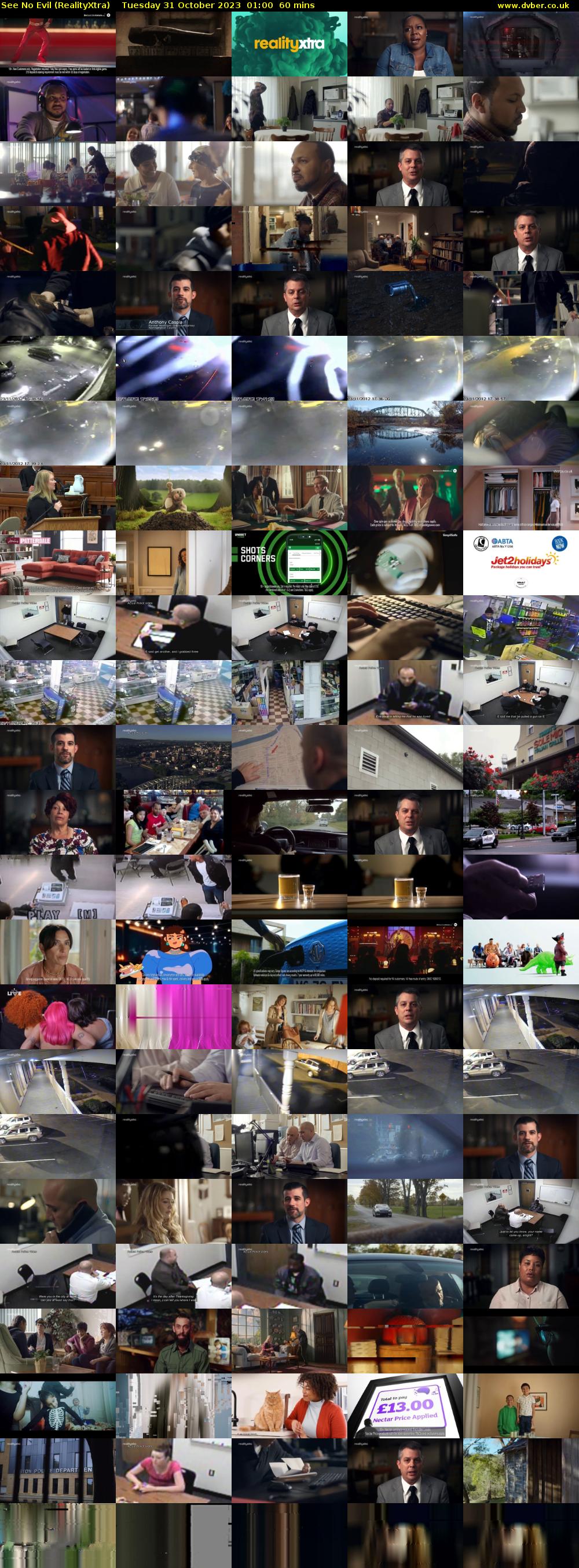See No Evil (RealityXtra) Tuesday 31 October 2023 01:00 - 02:00