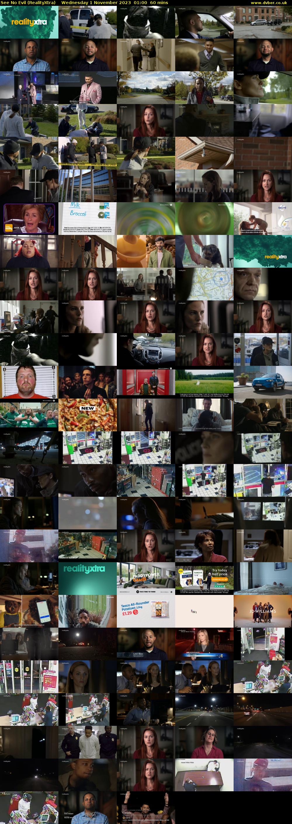 See No Evil (RealityXtra) Wednesday 1 November 2023 01:00 - 02:00