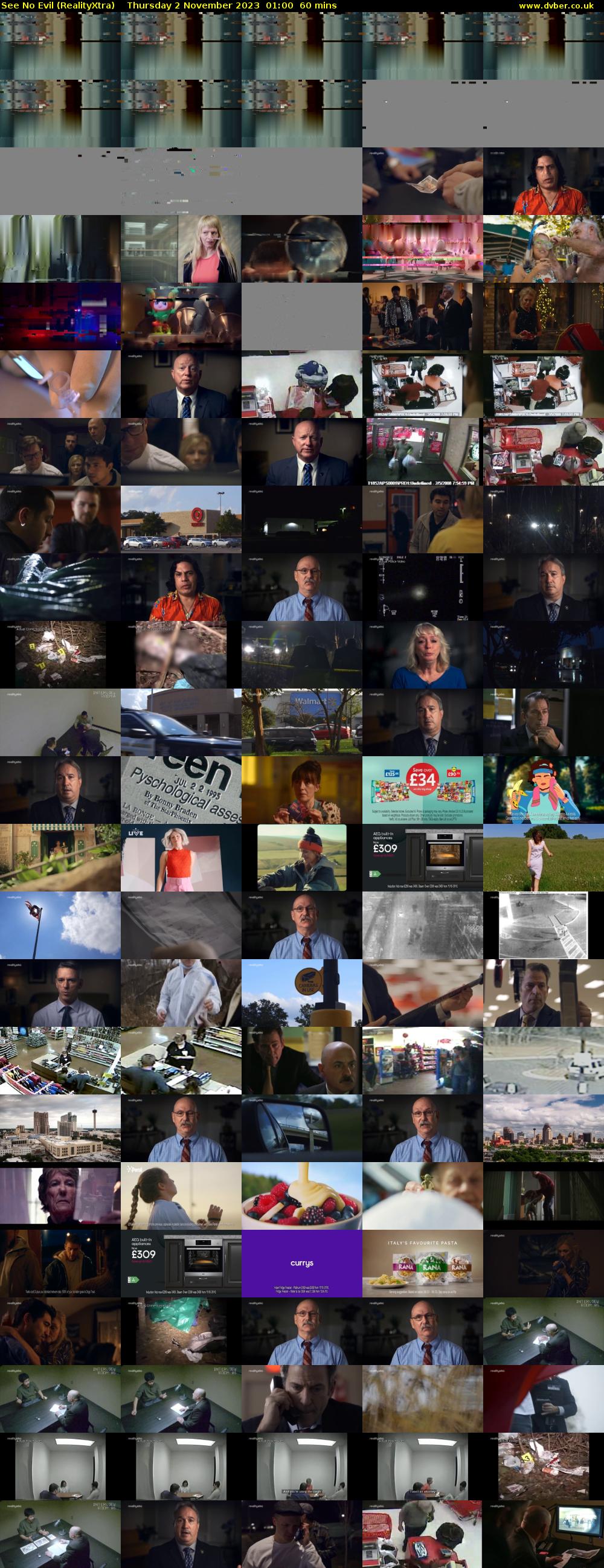 See No Evil (RealityXtra) Thursday 2 November 2023 01:00 - 02:00
