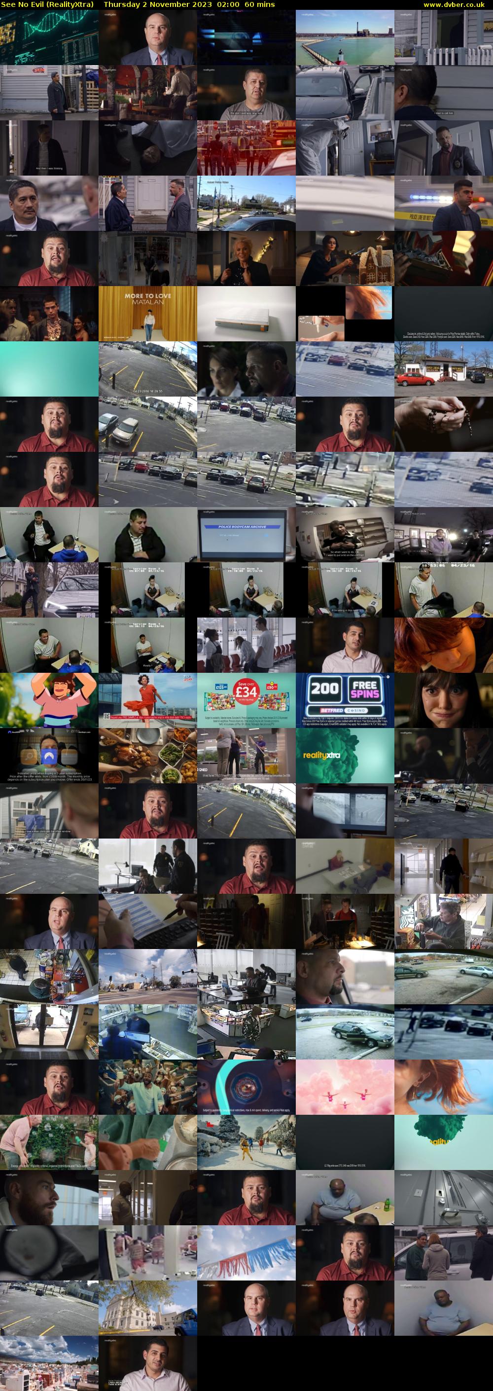 See No Evil (RealityXtra) Thursday 2 November 2023 02:00 - 03:00